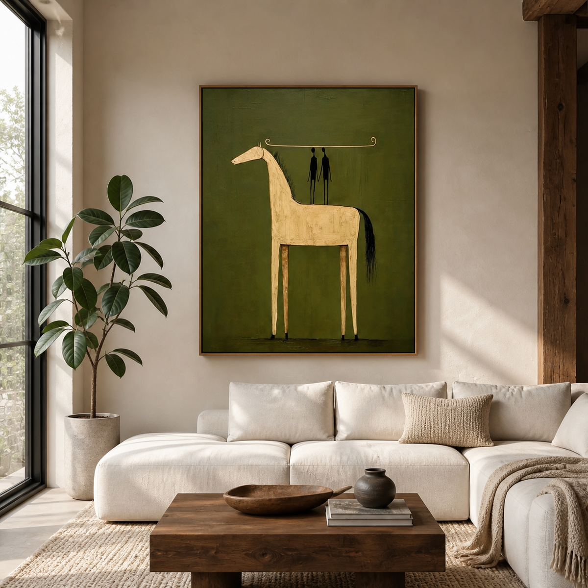 Western Horse Wall Art | Quiet Riders