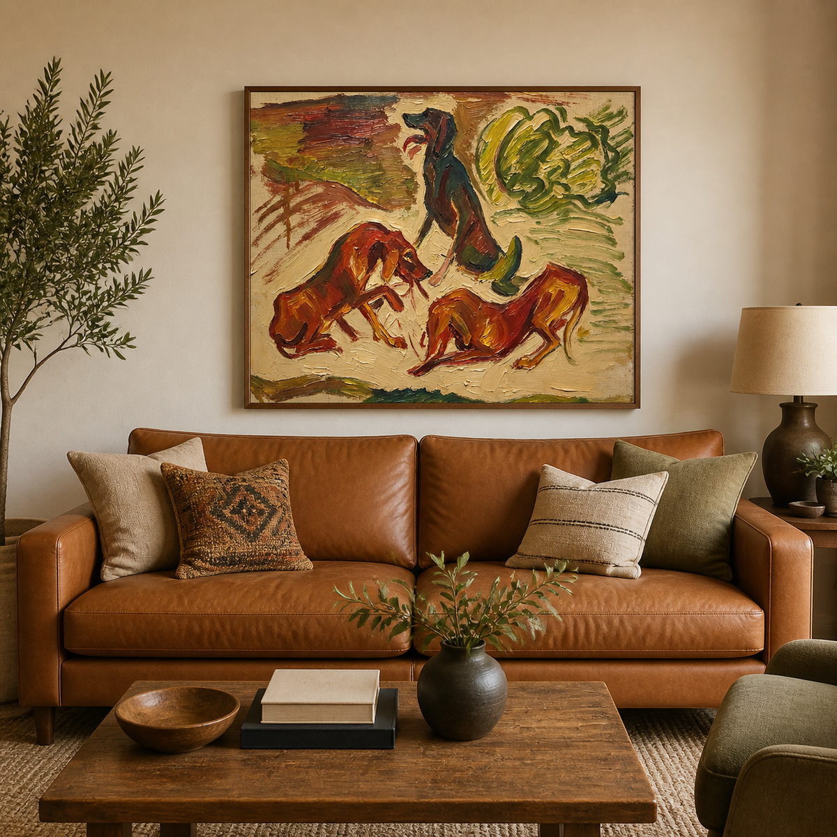Running Horses Wall Art | Dust Before Thunder