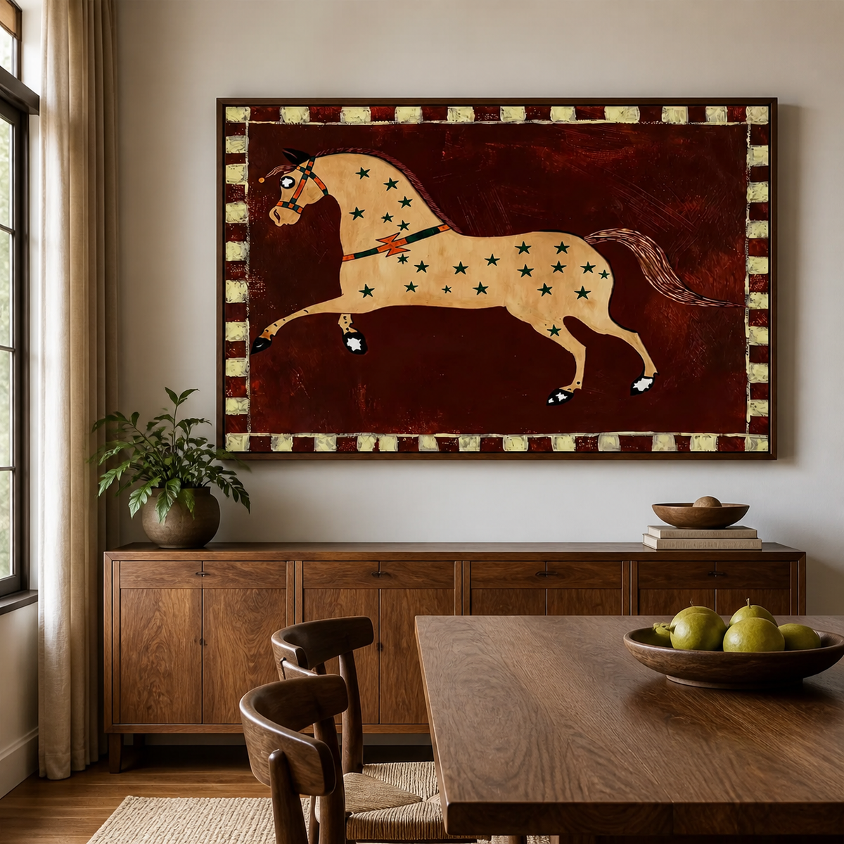 Western Horse Wall Art | Constellation Runner