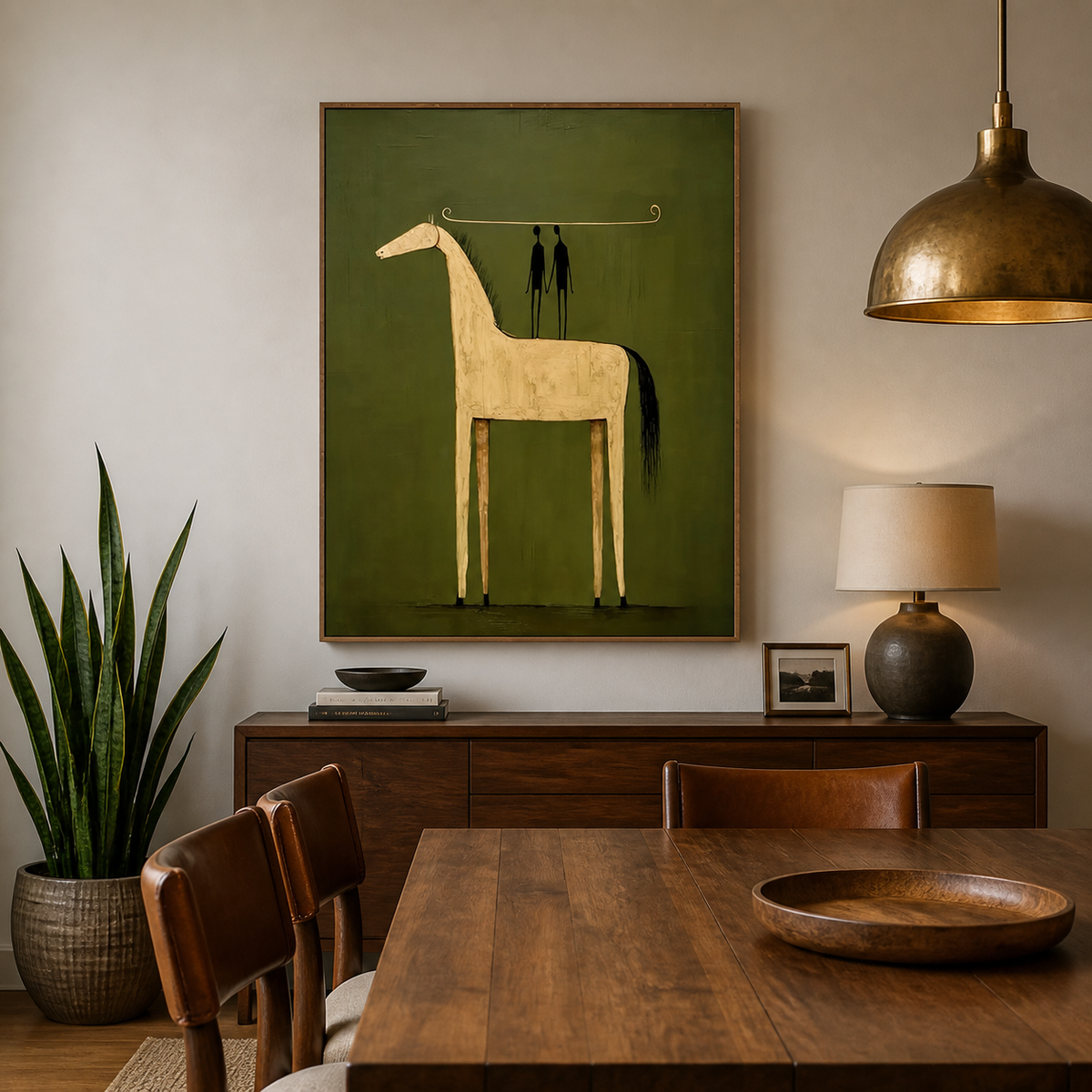 Western Horse Wall Art | Quiet Riders