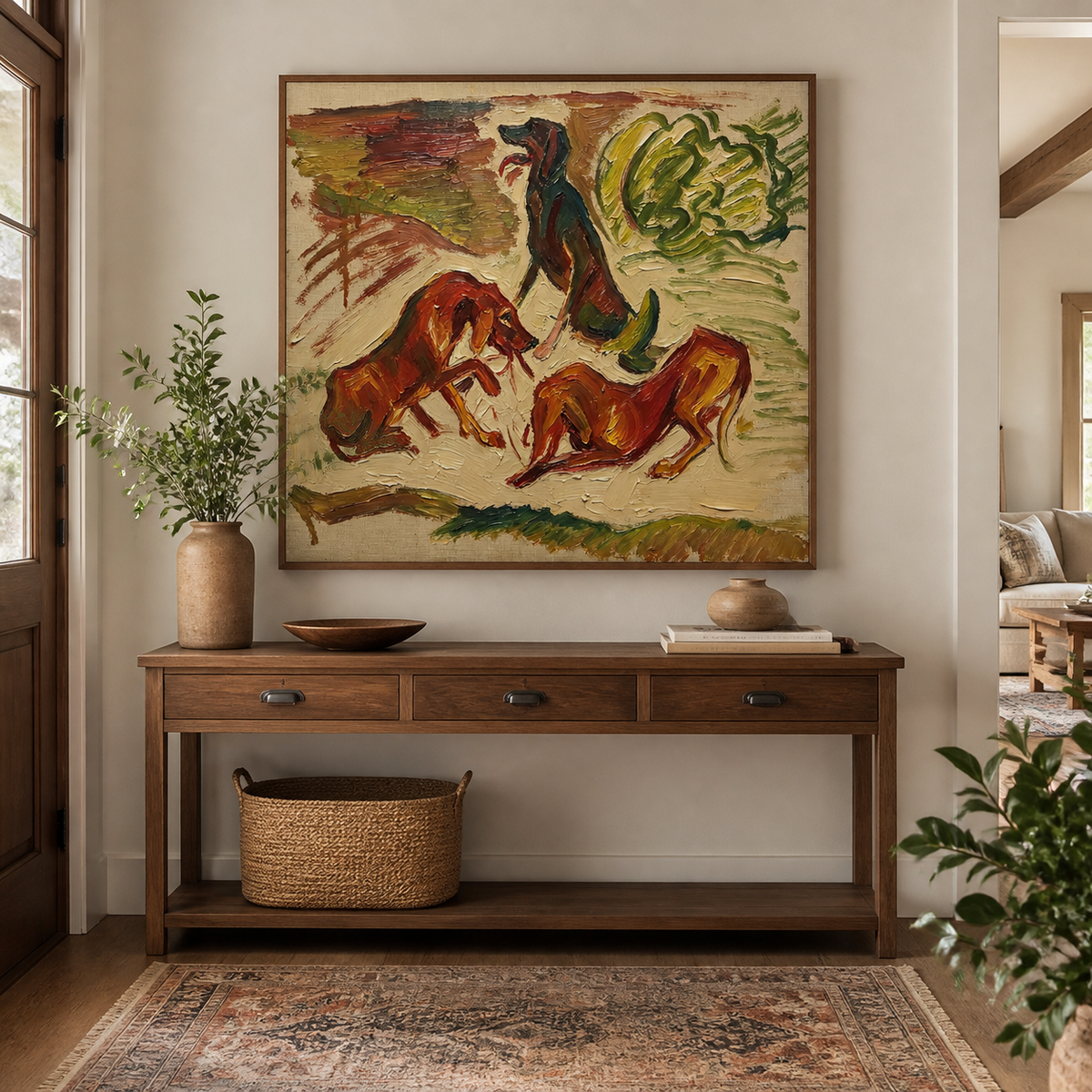 Running Horses Wall Art | Dust Before Thunder