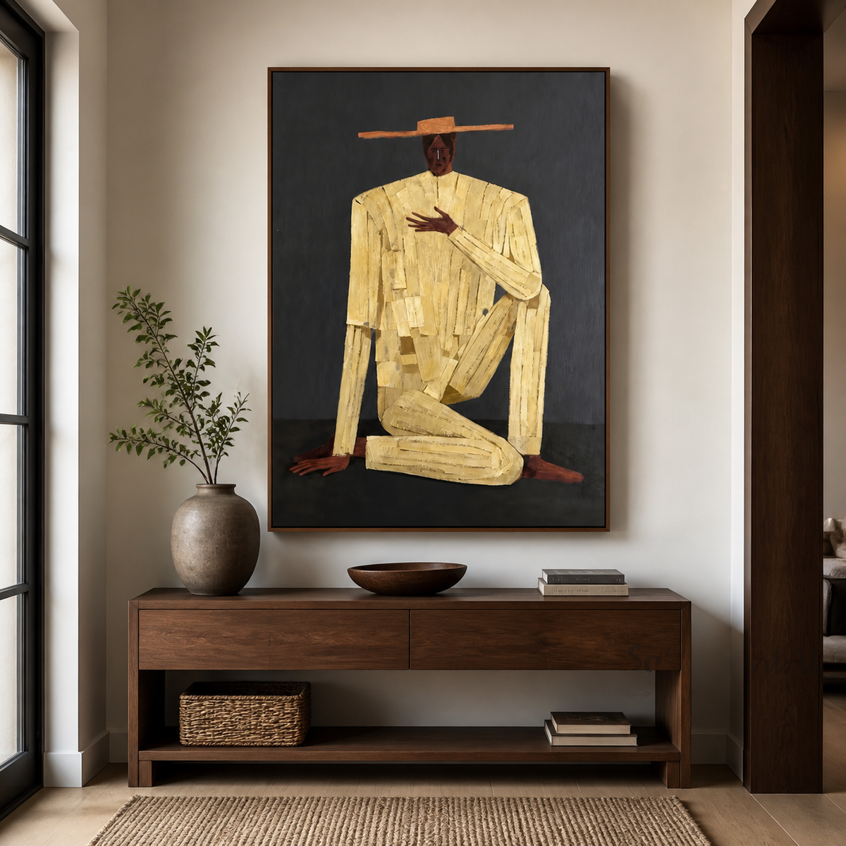 Modern Western Cowboy Wall Art | The Quiet Vaquero