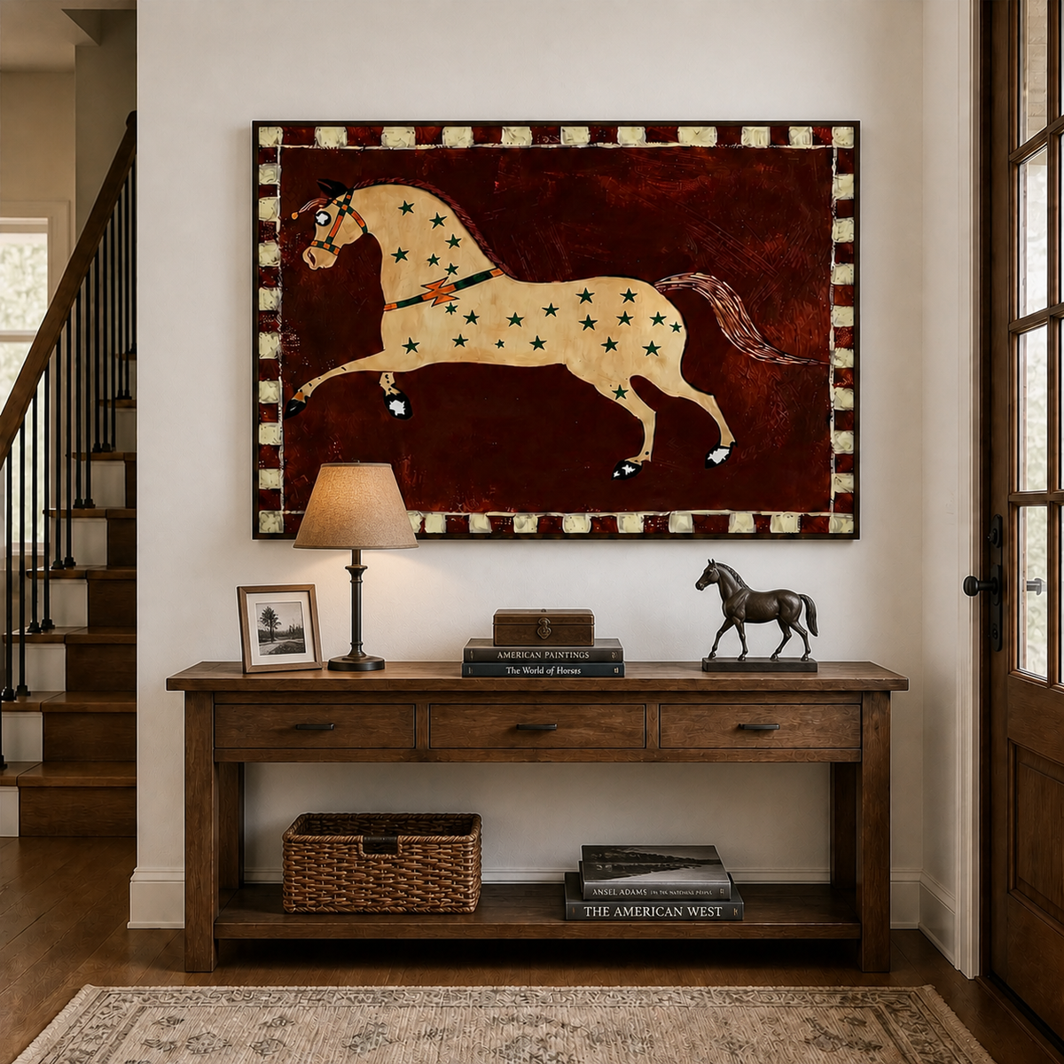 Western Horse Wall Art | Constellation Runner