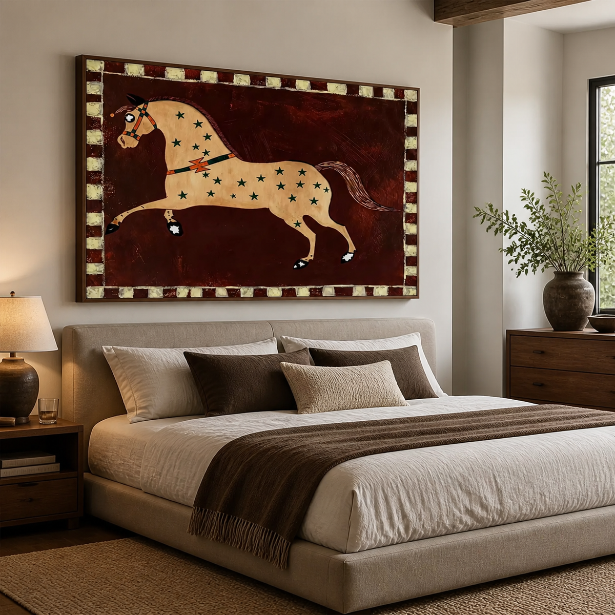 Western Horse Wall Art | Constellation Runner