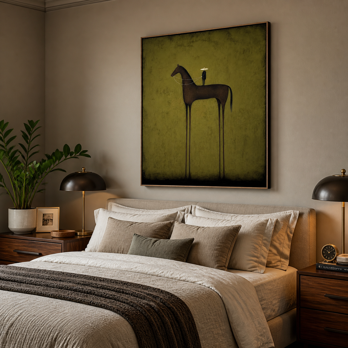 Western Horse Wall Art | Lone Rider
