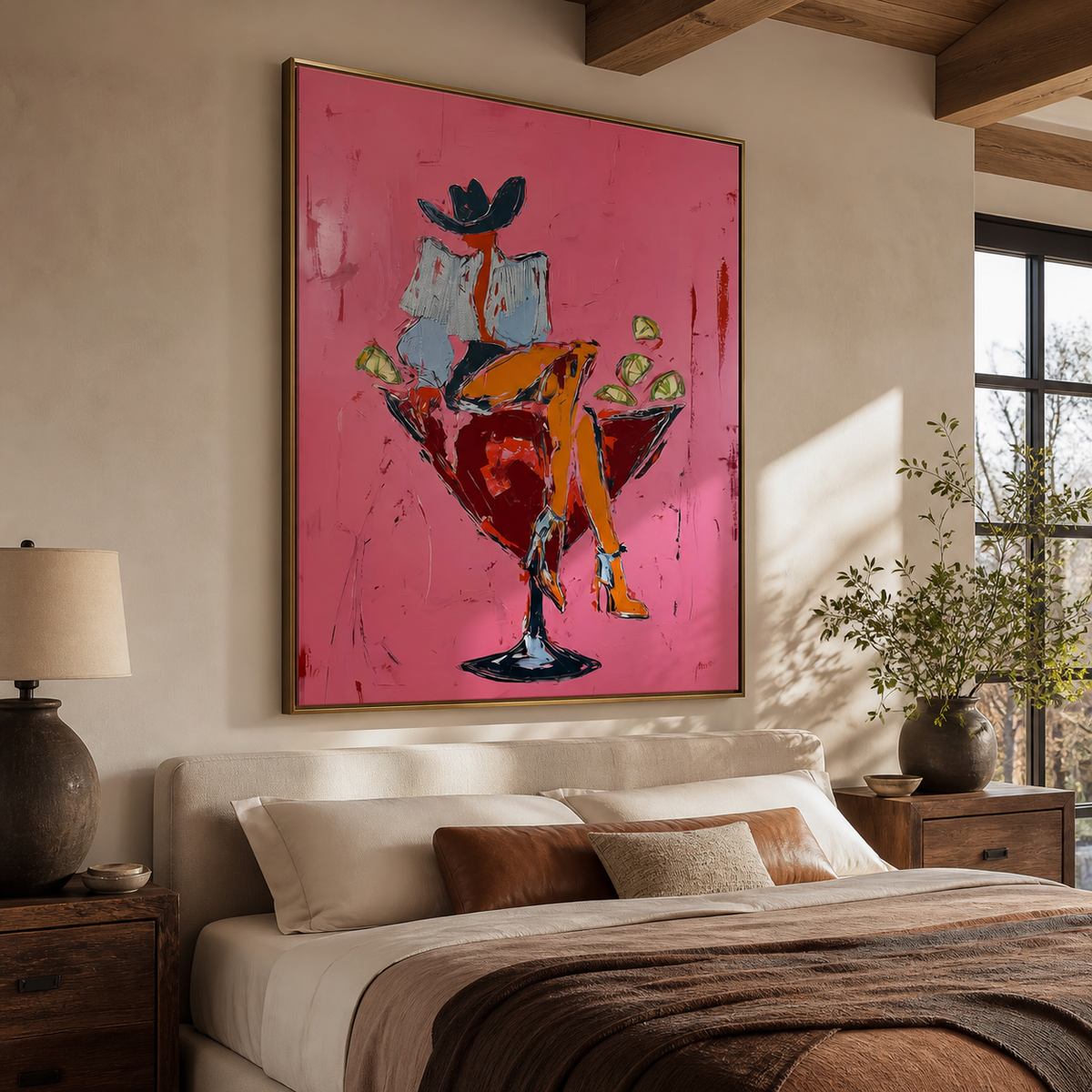 Cocktail Cowgirl Wall Art | Last Round