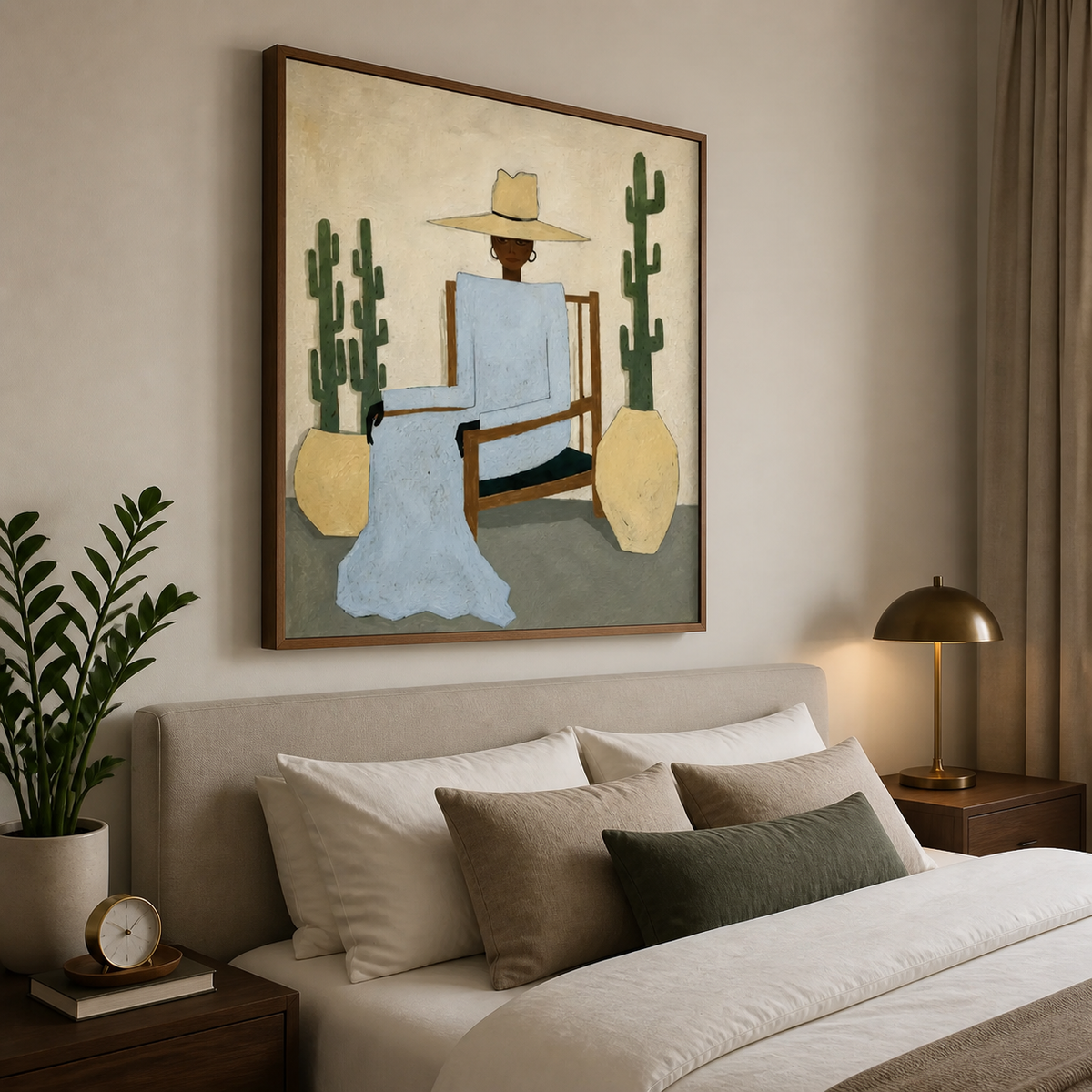 Seated Cowboy Wall Art | Desert Respite