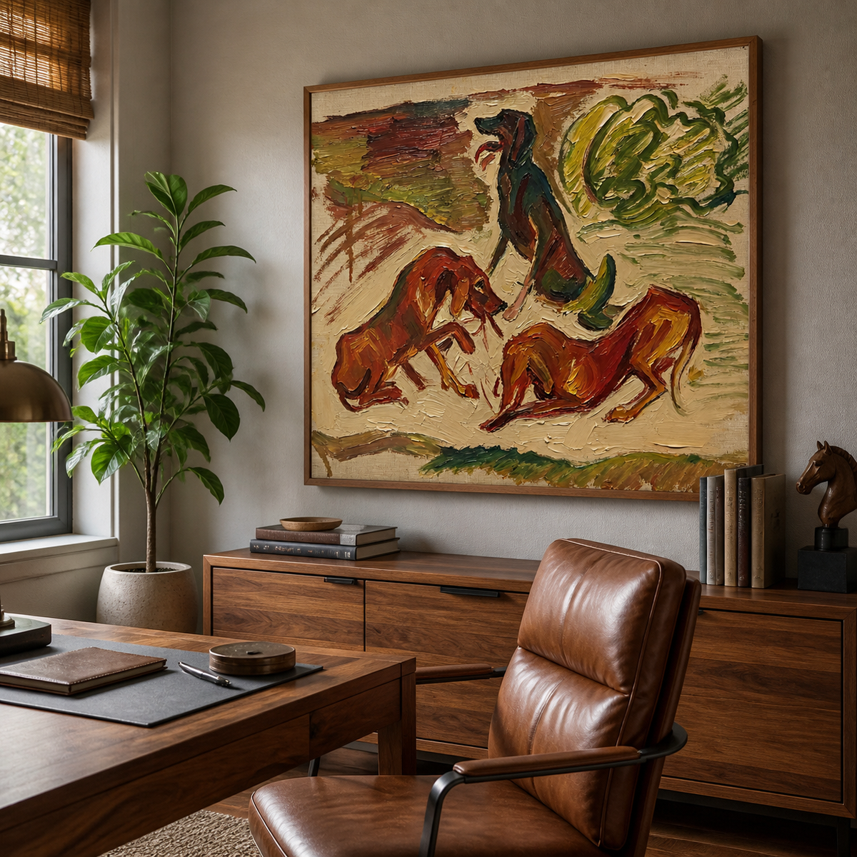 Running Horses Wall Art | Dust Before Thunder