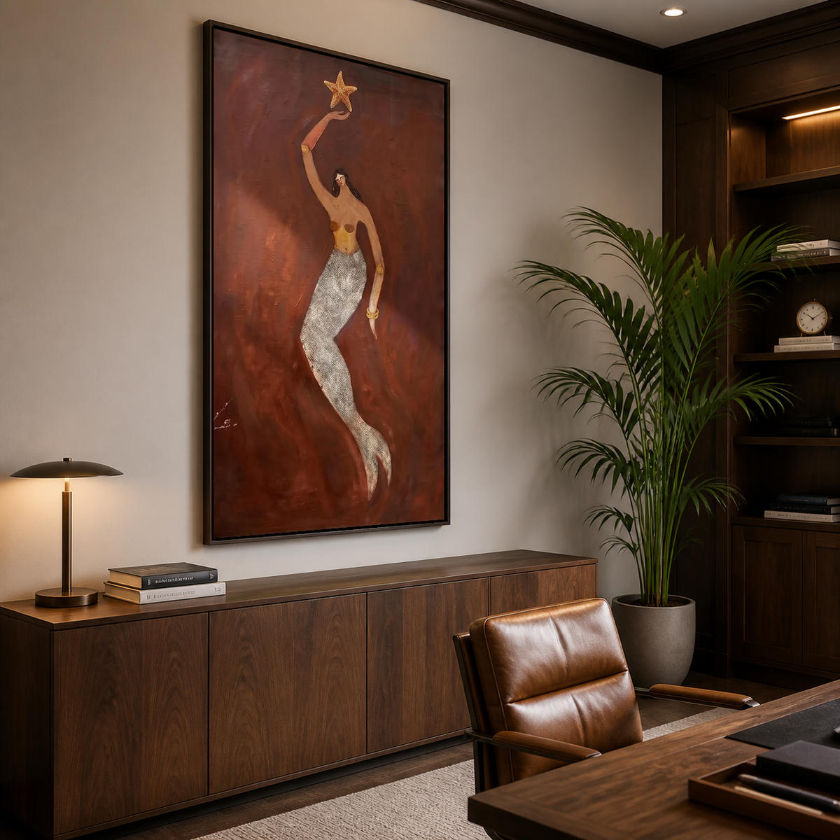 Mermaid Wall Art | Keeper of the Star