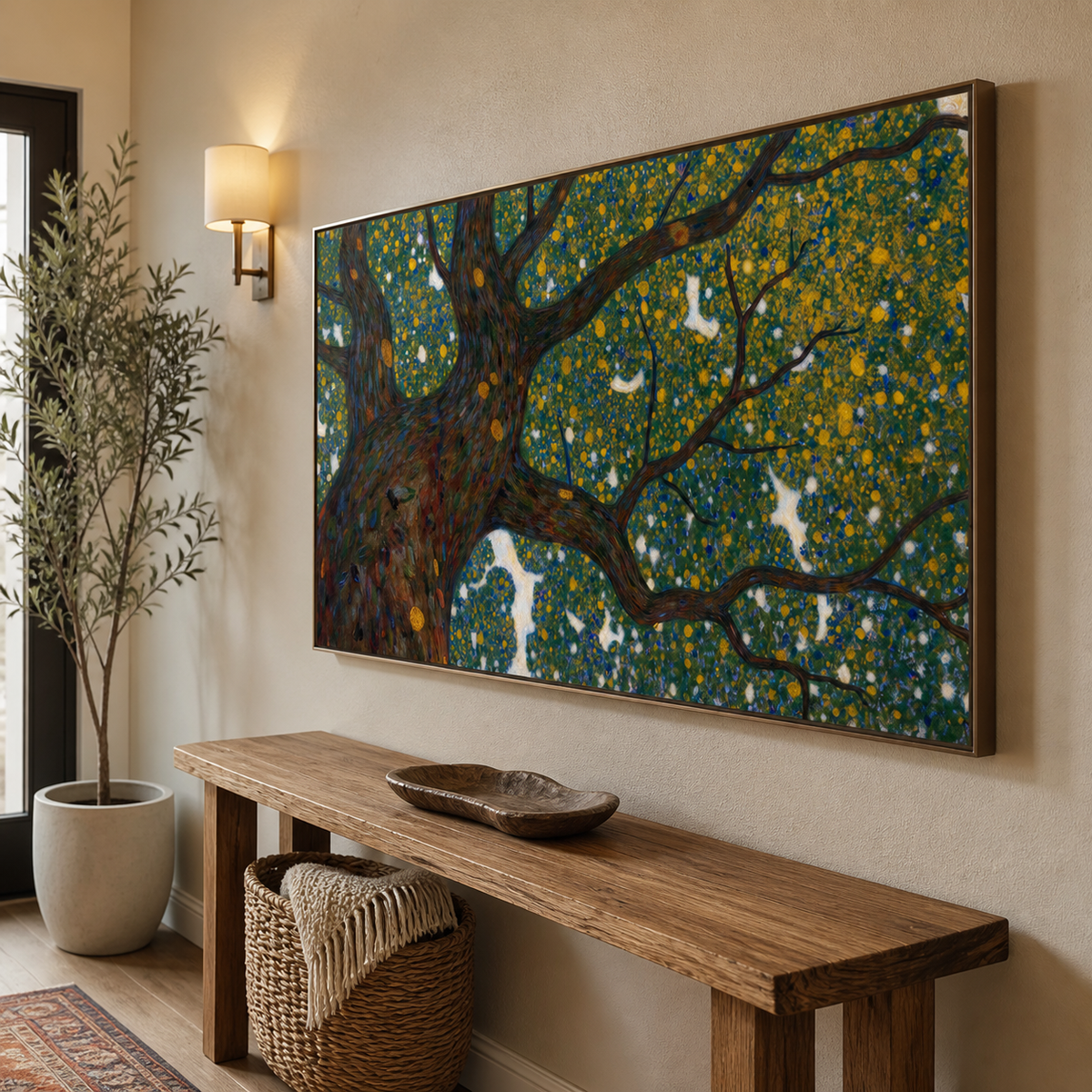 Tree of Life Wall Art | Golden Canopy