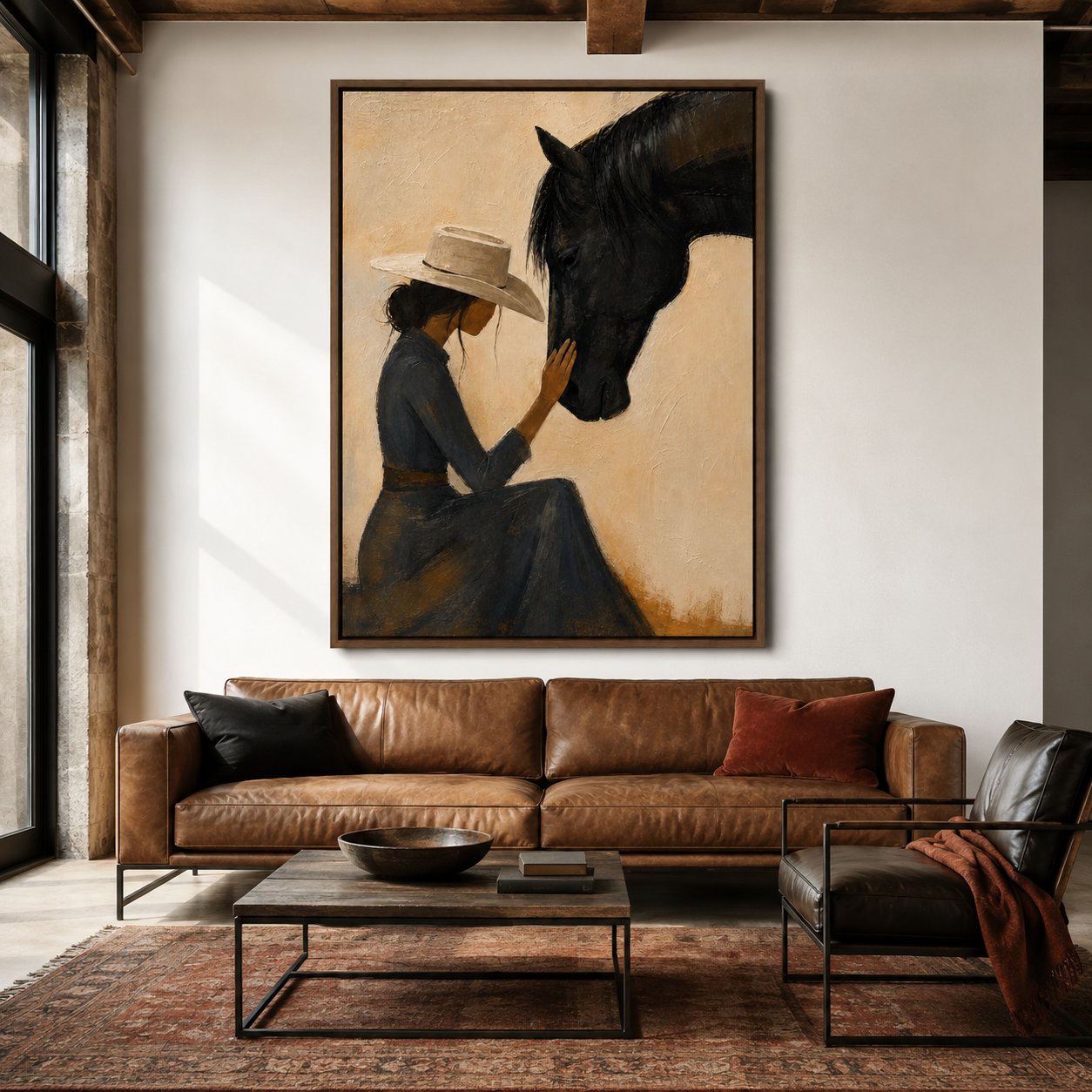 A Meaningful Handmade Painting For Horse Lovers