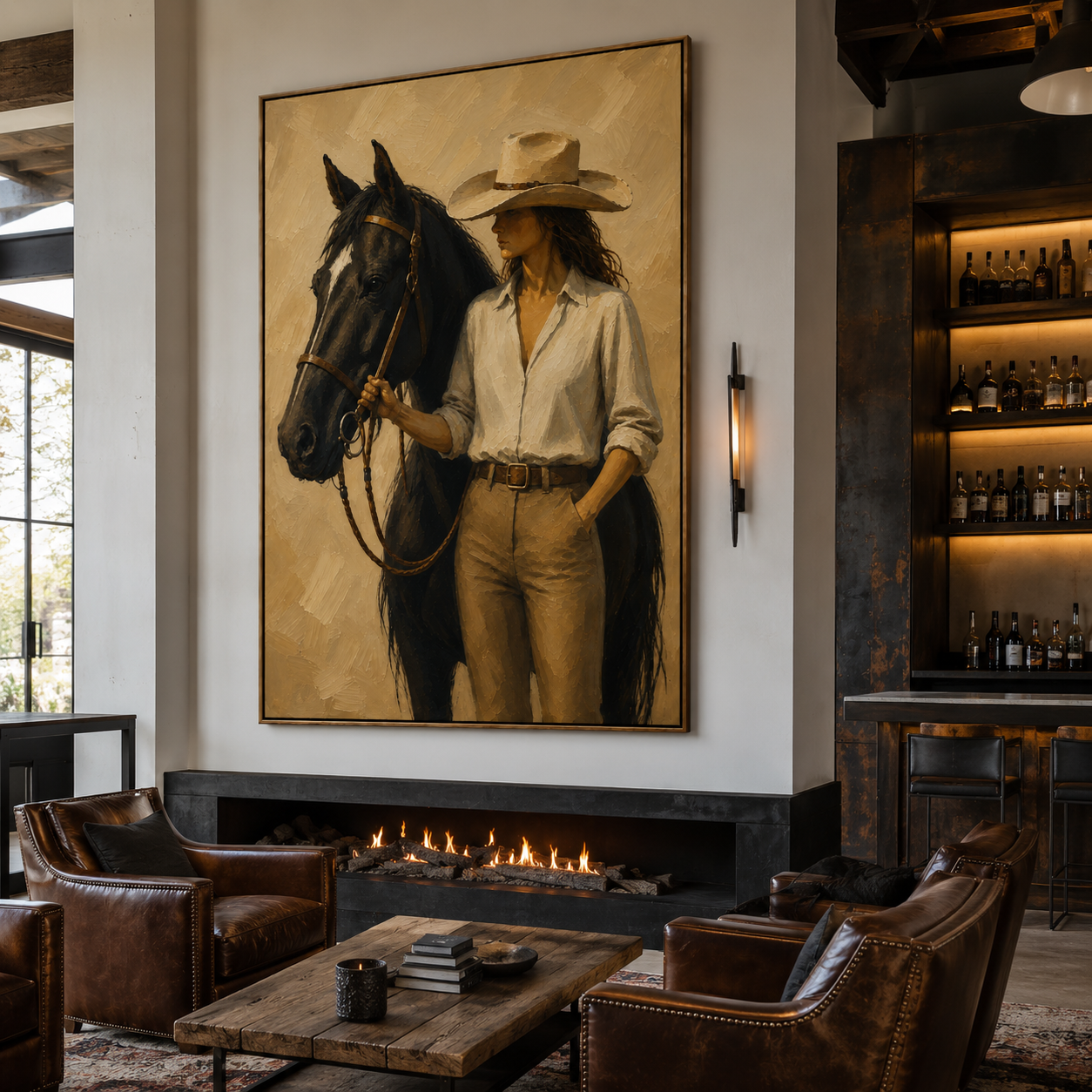 Cowgirl Wall Art | Quiet Strength