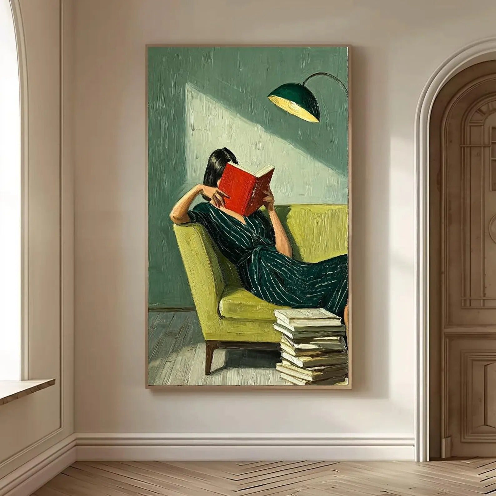 Literary Wall Art for Reading Nook and Library