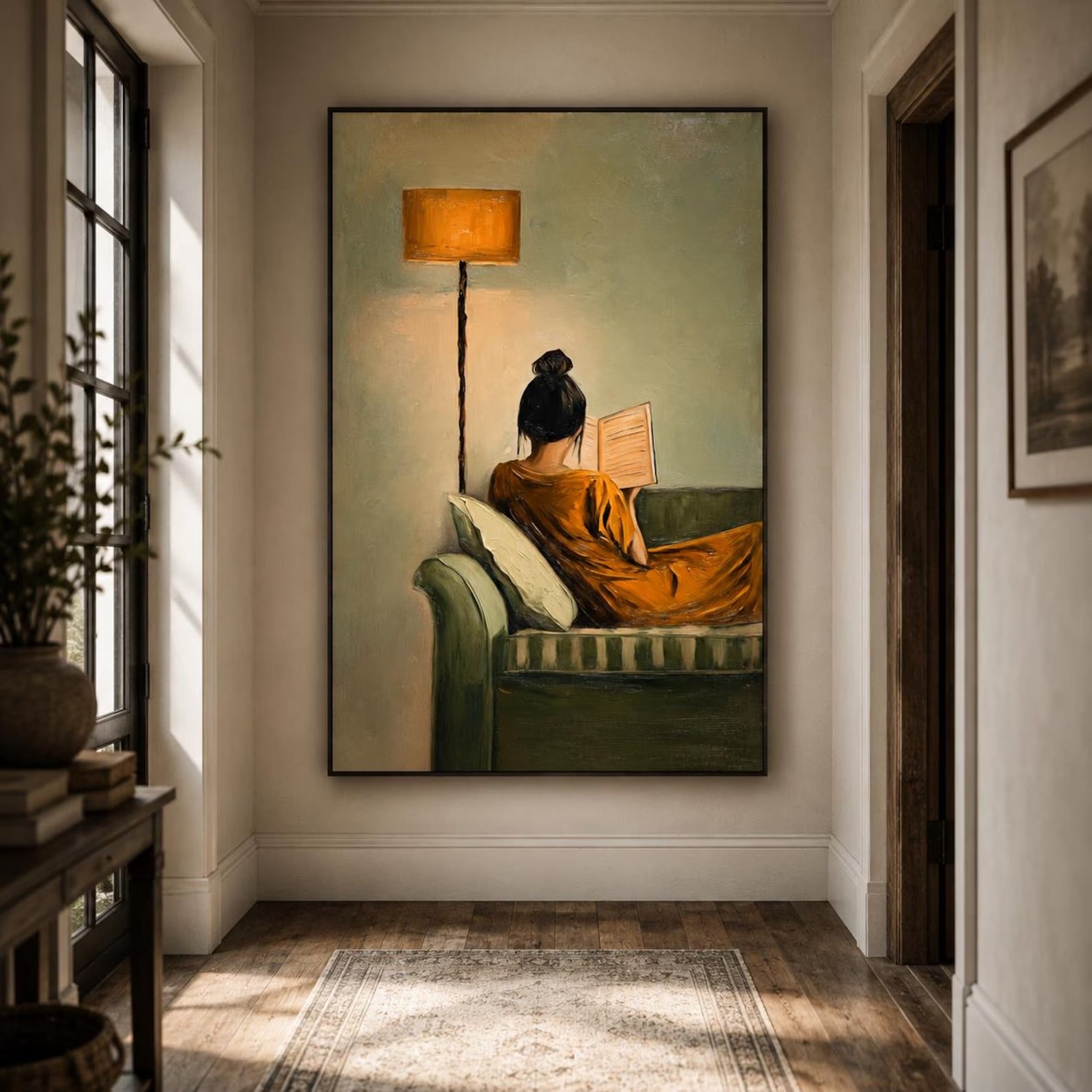 Neutral Figurative Wall Art for Modern Home