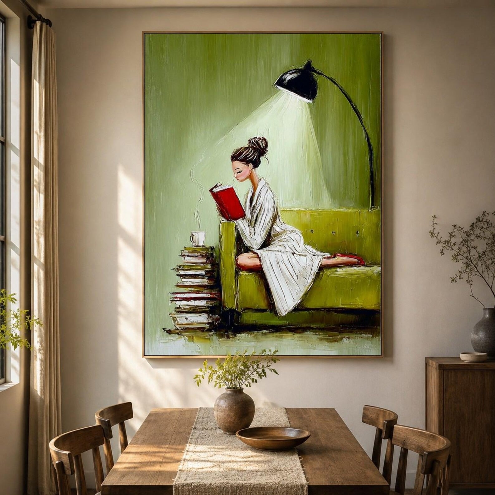 Organic Modern Figurative Canvas Wall Art