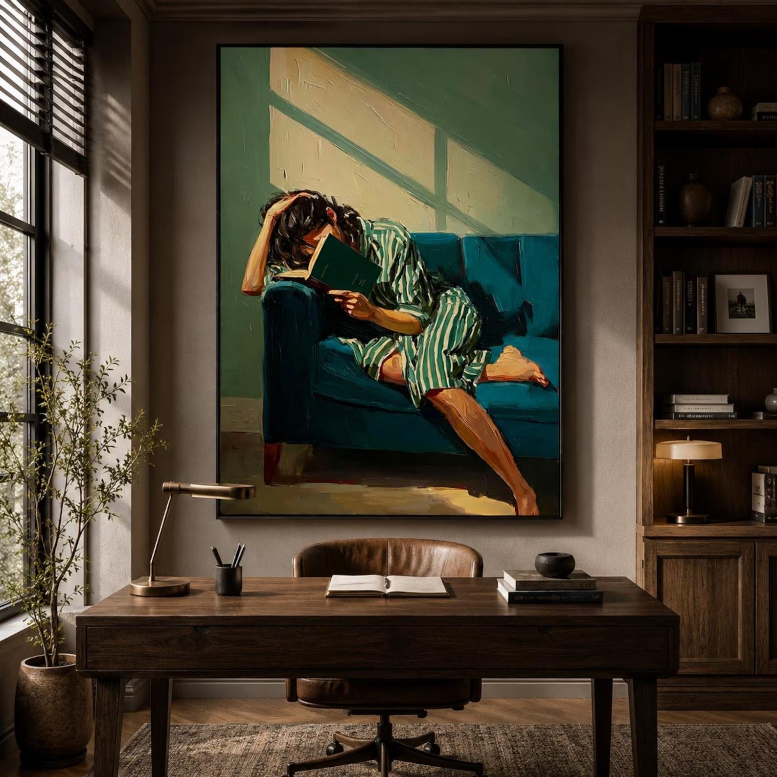 Vintage Reading Wall Art | Lost Between the Lines