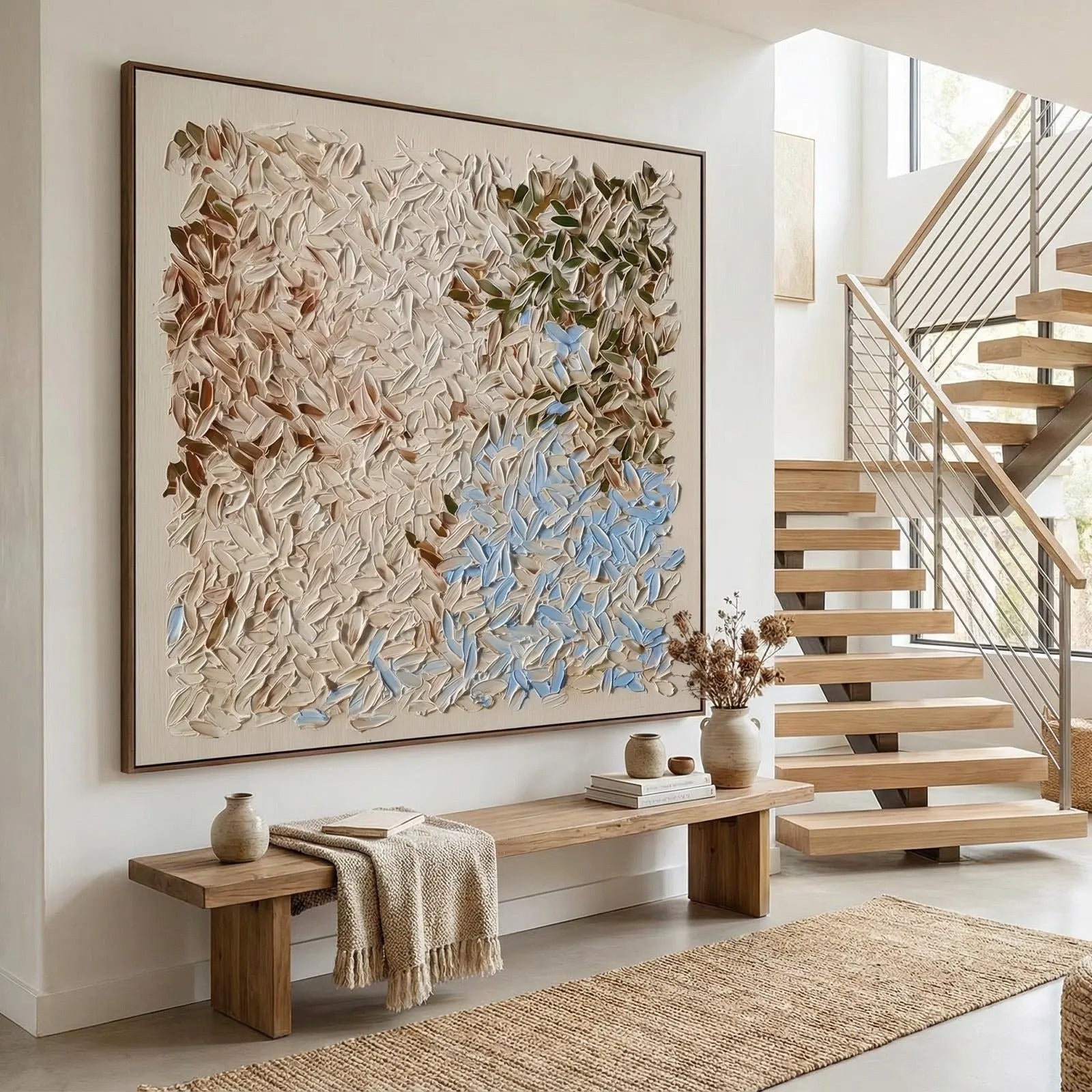 Rich - Large Textured Painting