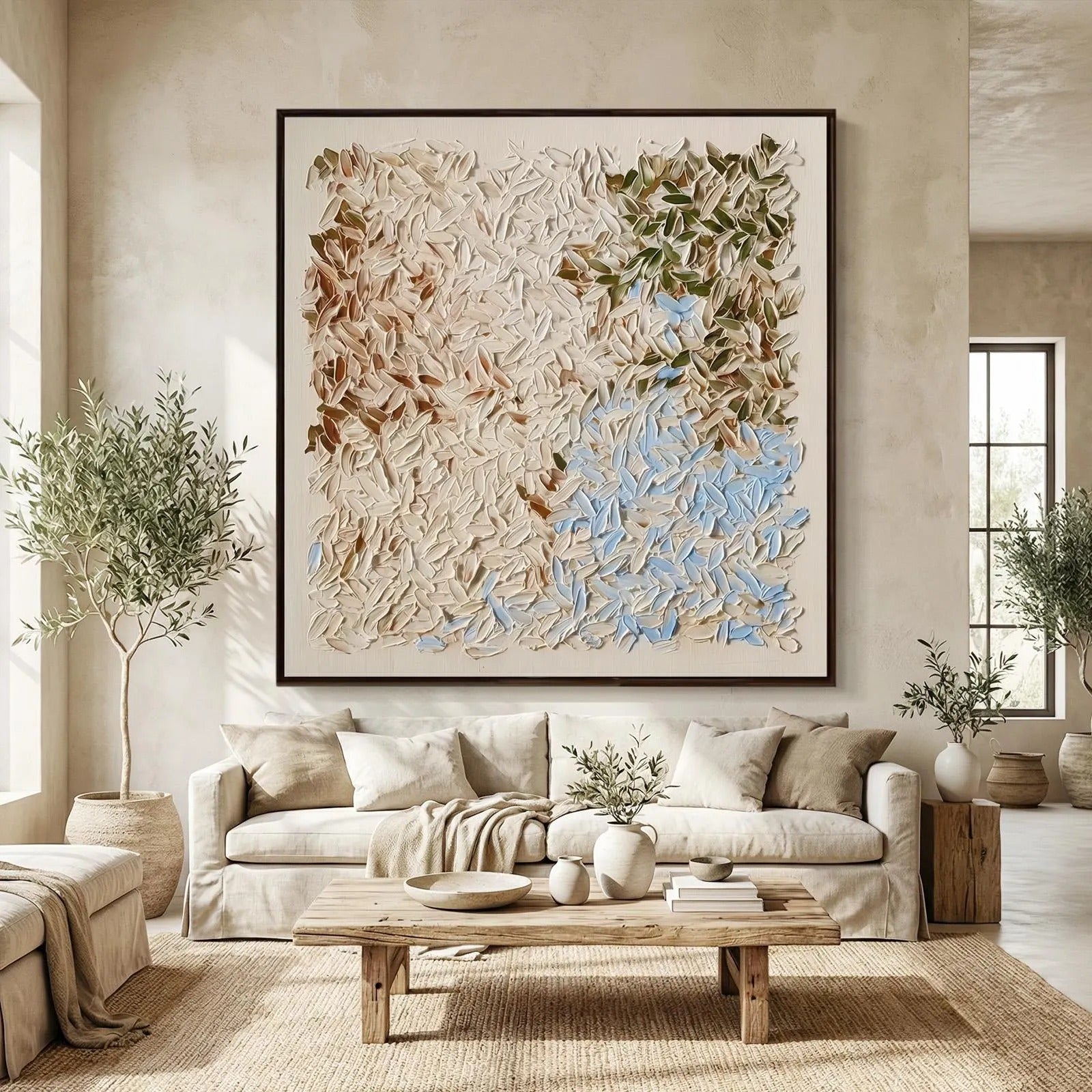 Rich - Large Textured Painting