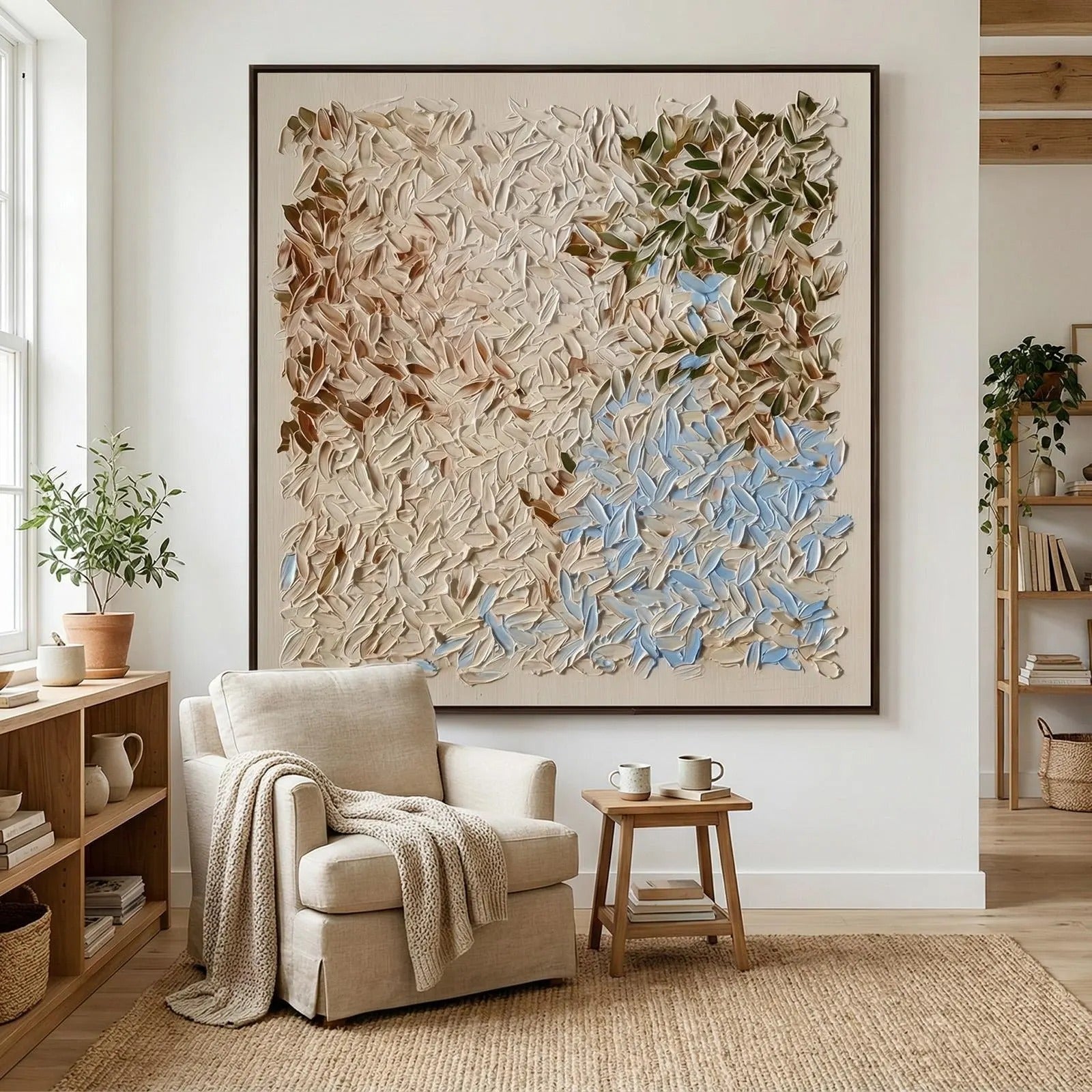 Rich - Large Textured Painting