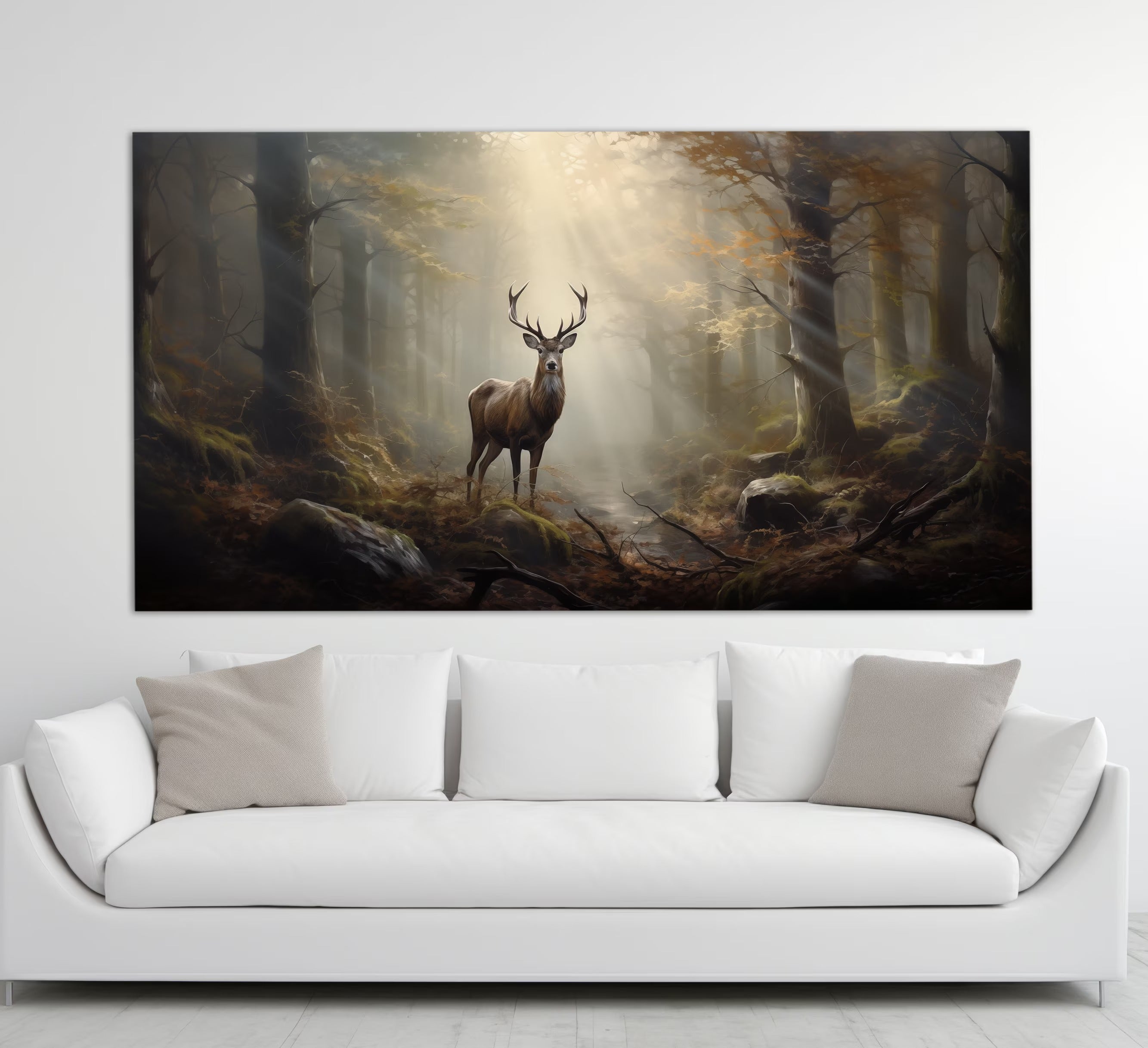 Wild - Large Textured Painting