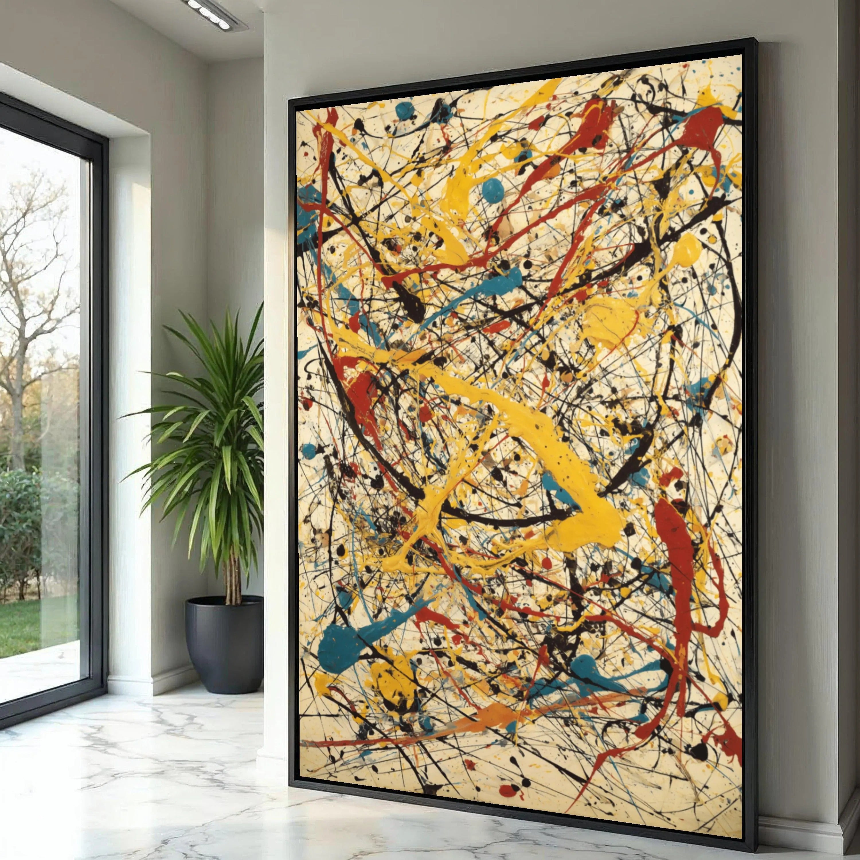 Lines - Large Wall Painting