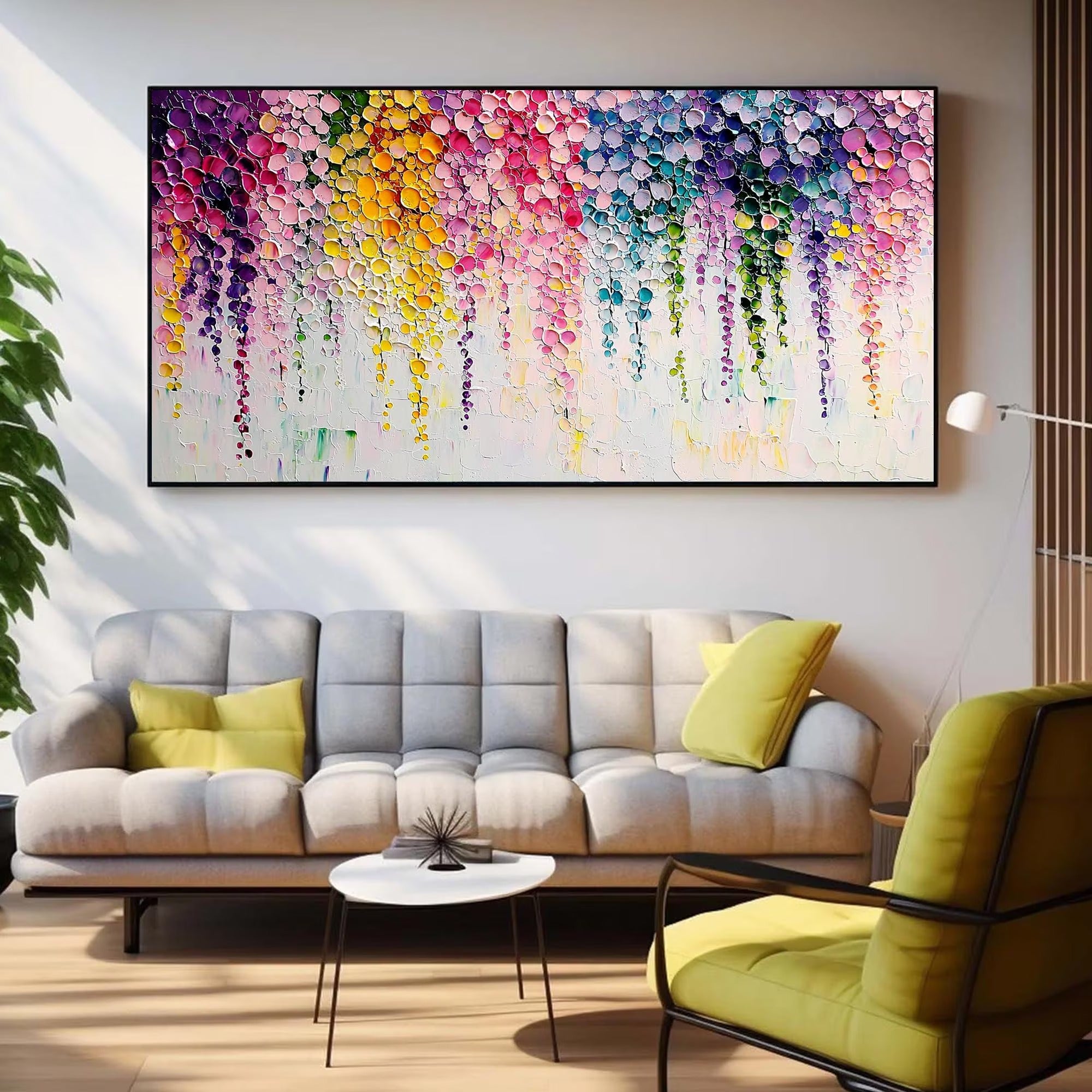 Splendor - Large Abstract Textured Painting