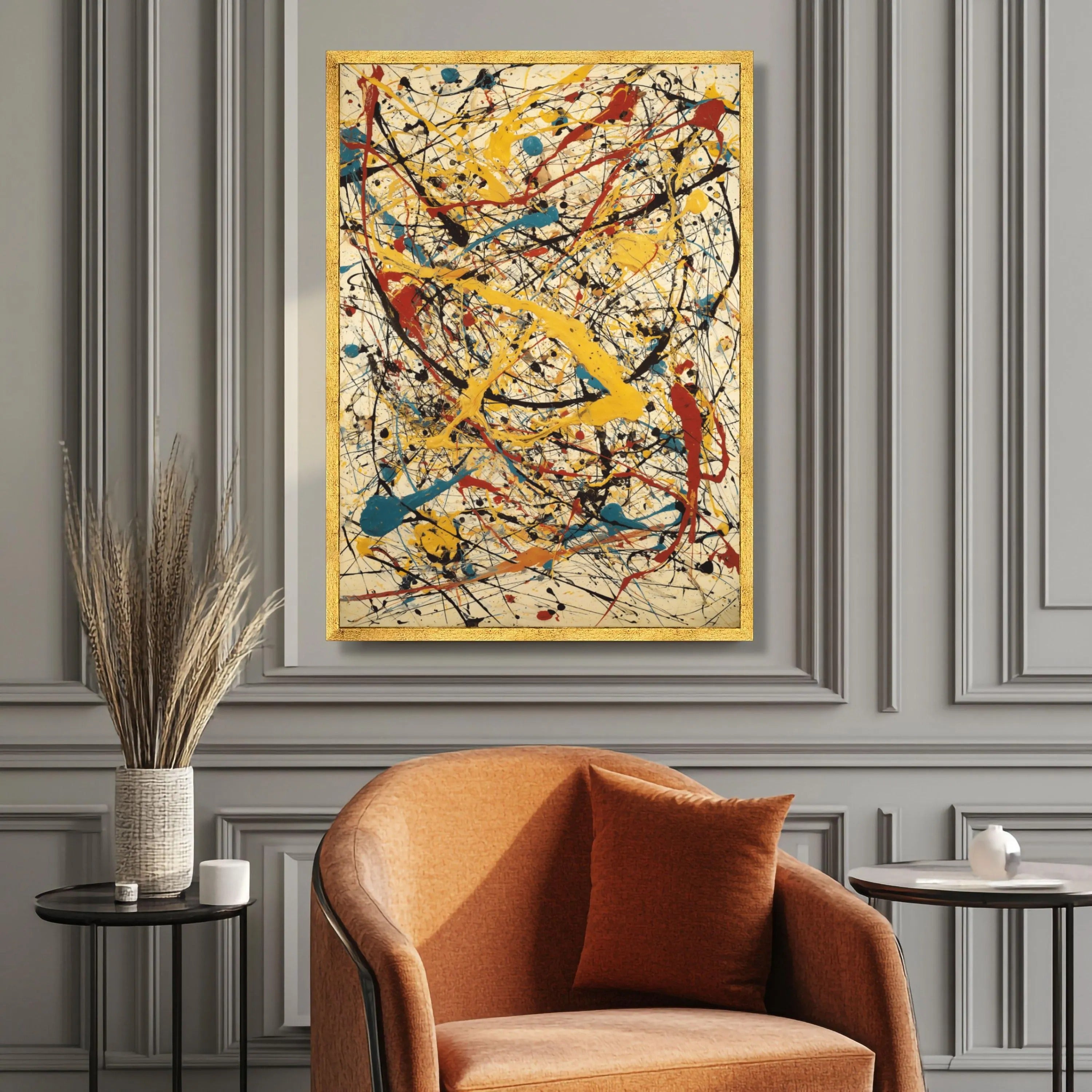 Lines - Large Wall Painting