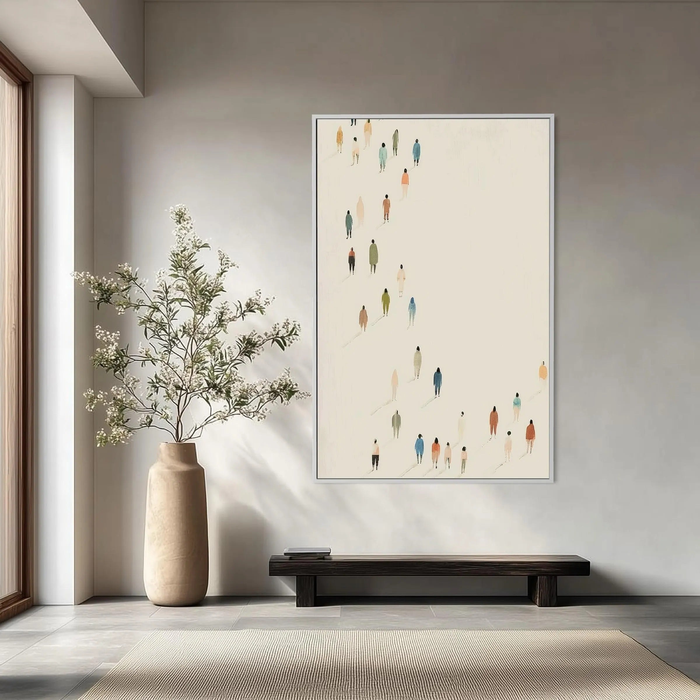 Flow - Large Wall Painting