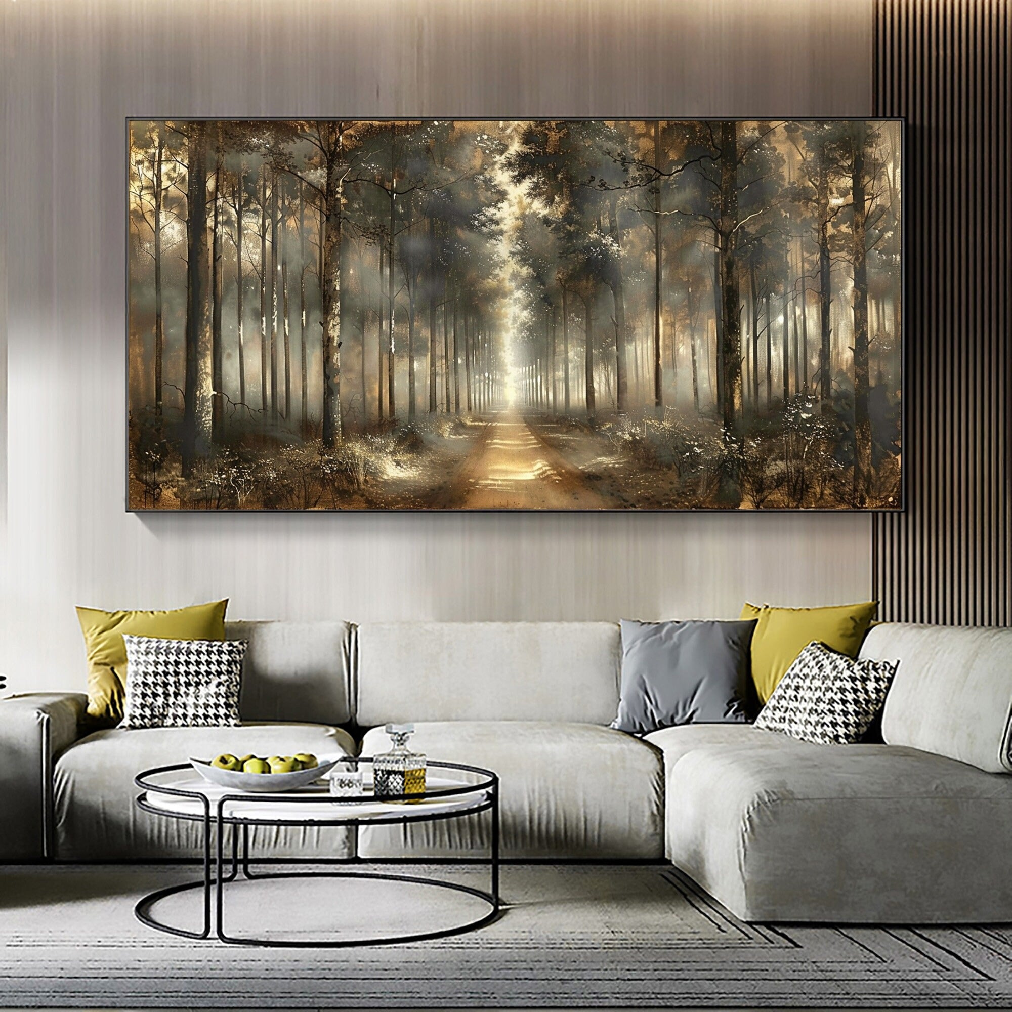Glade - Large Textured Painting