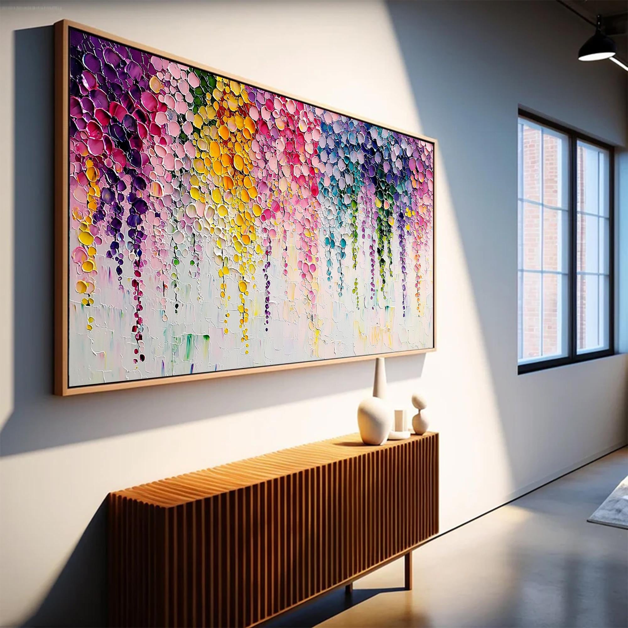 Splendor - Large Abstract Textured Painting