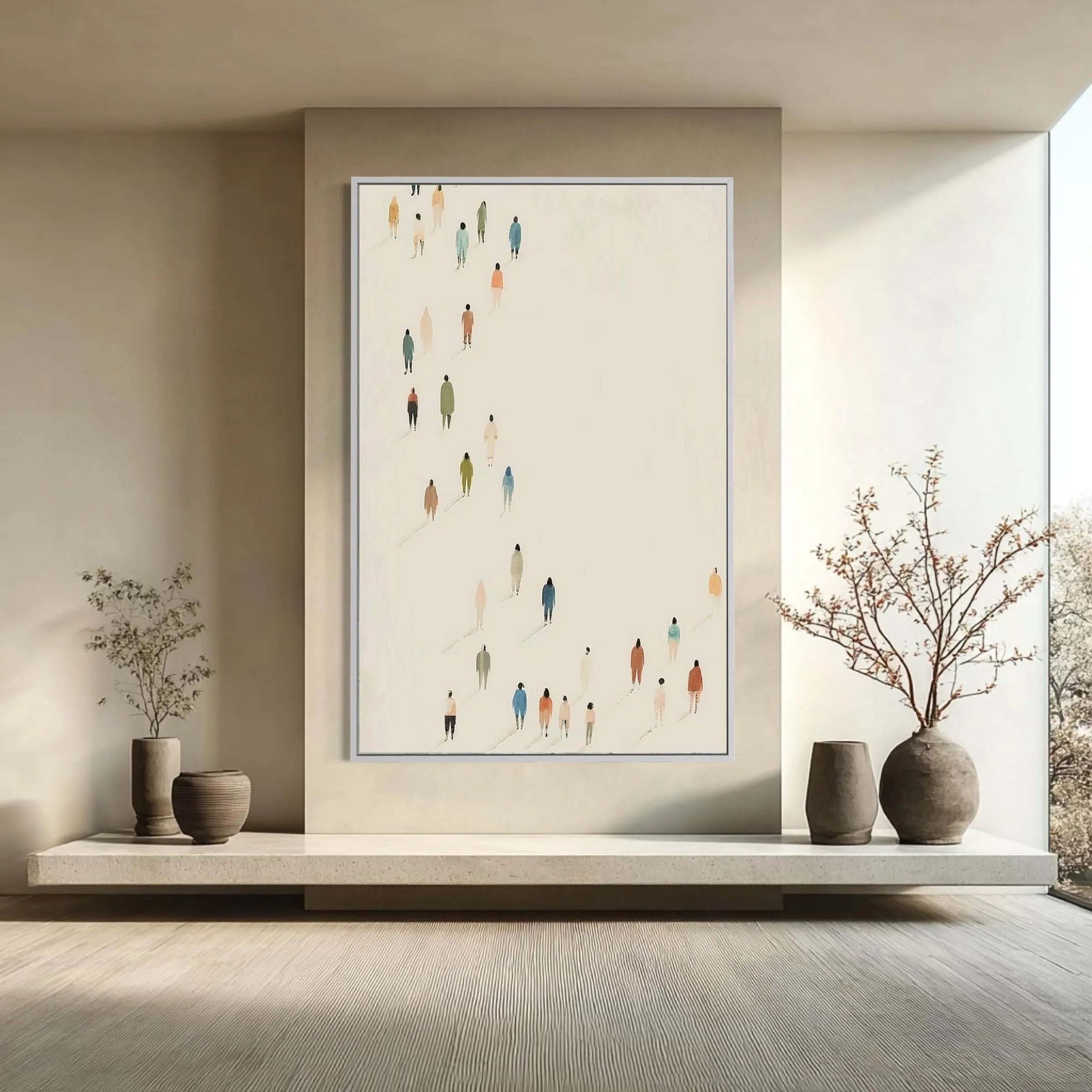 Flow - Large Wall Painting