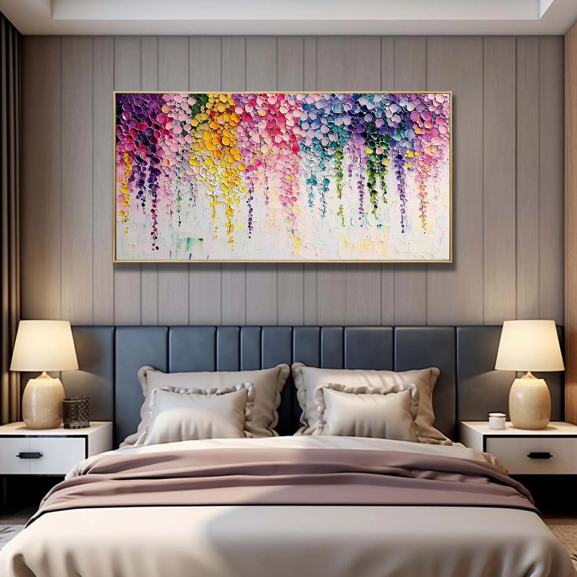 Splendor - Large Abstract Textured Painting