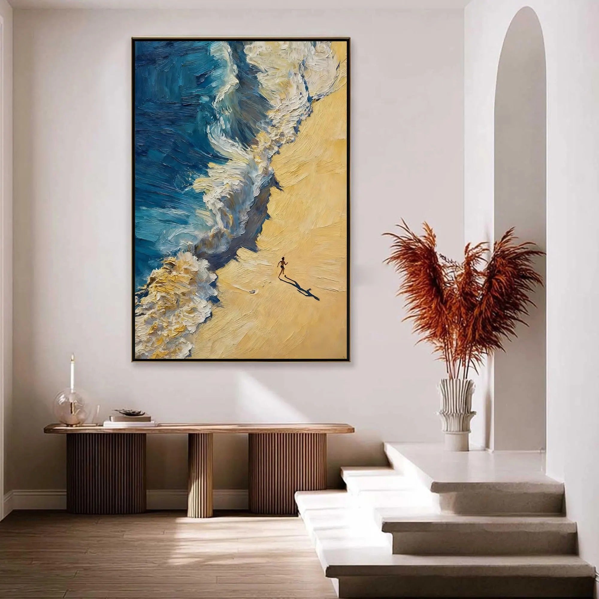 The Gentle Wave - Large Wall Painting