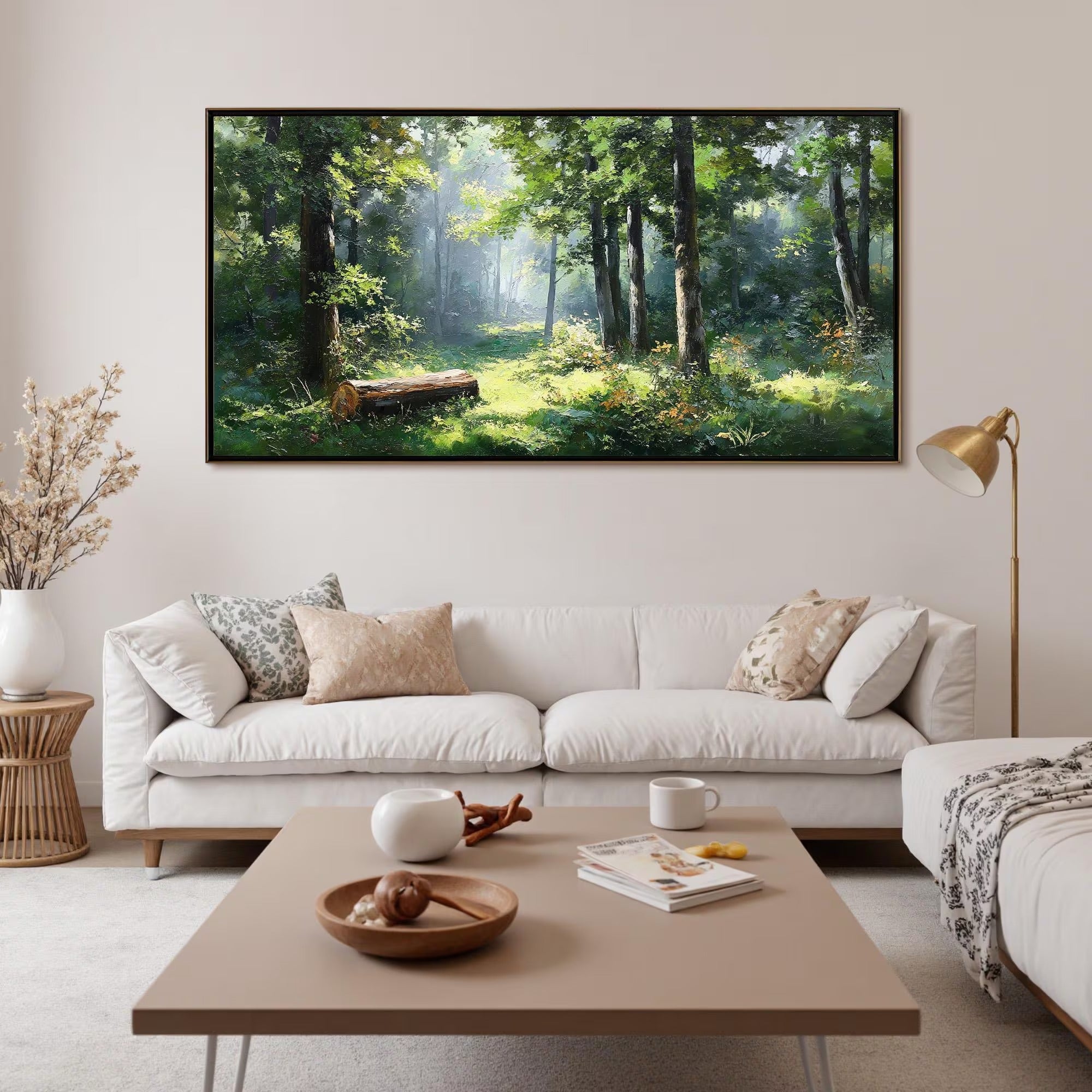 Canopy - Large Textured Painting