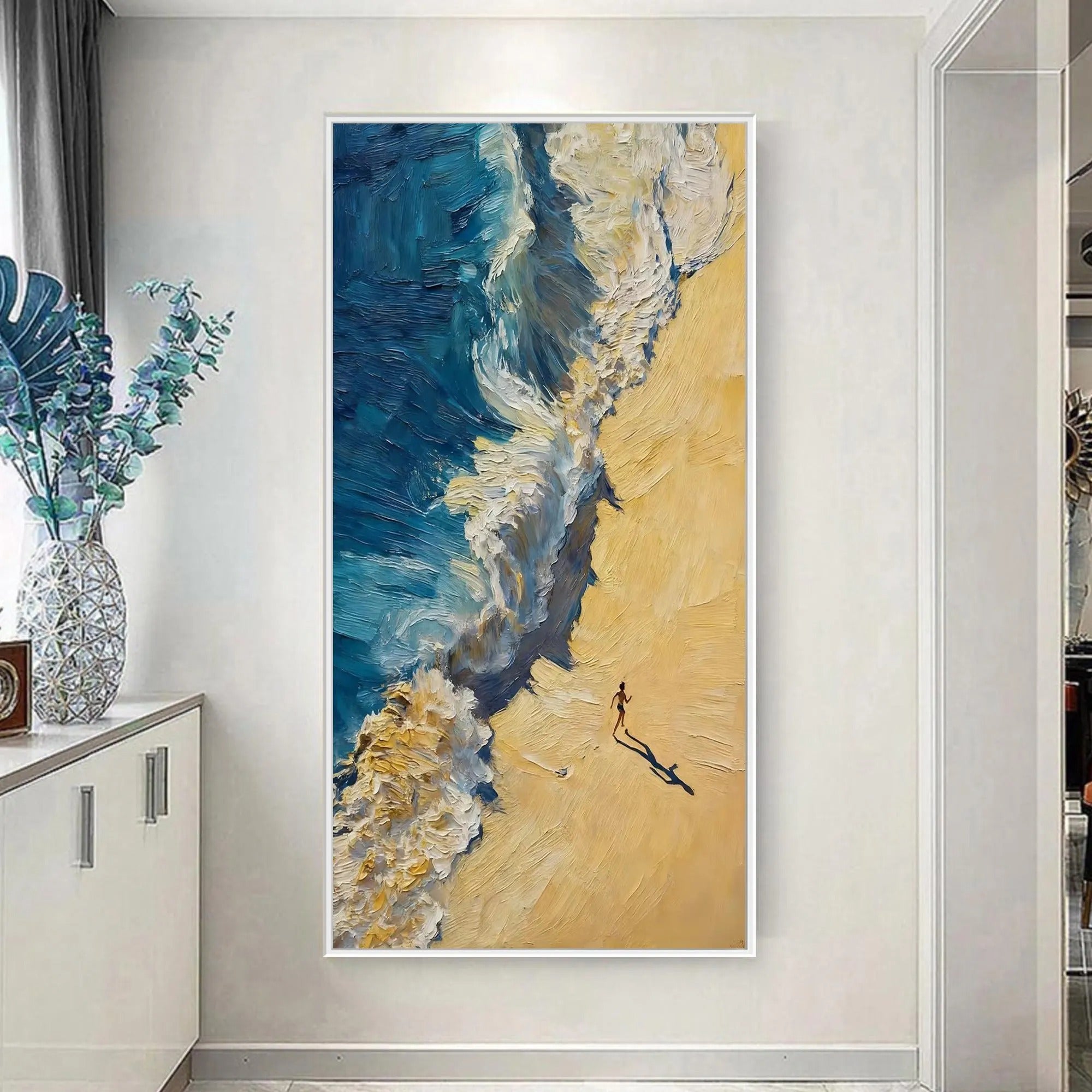 The Gentle Wave - Large Wall Painting
