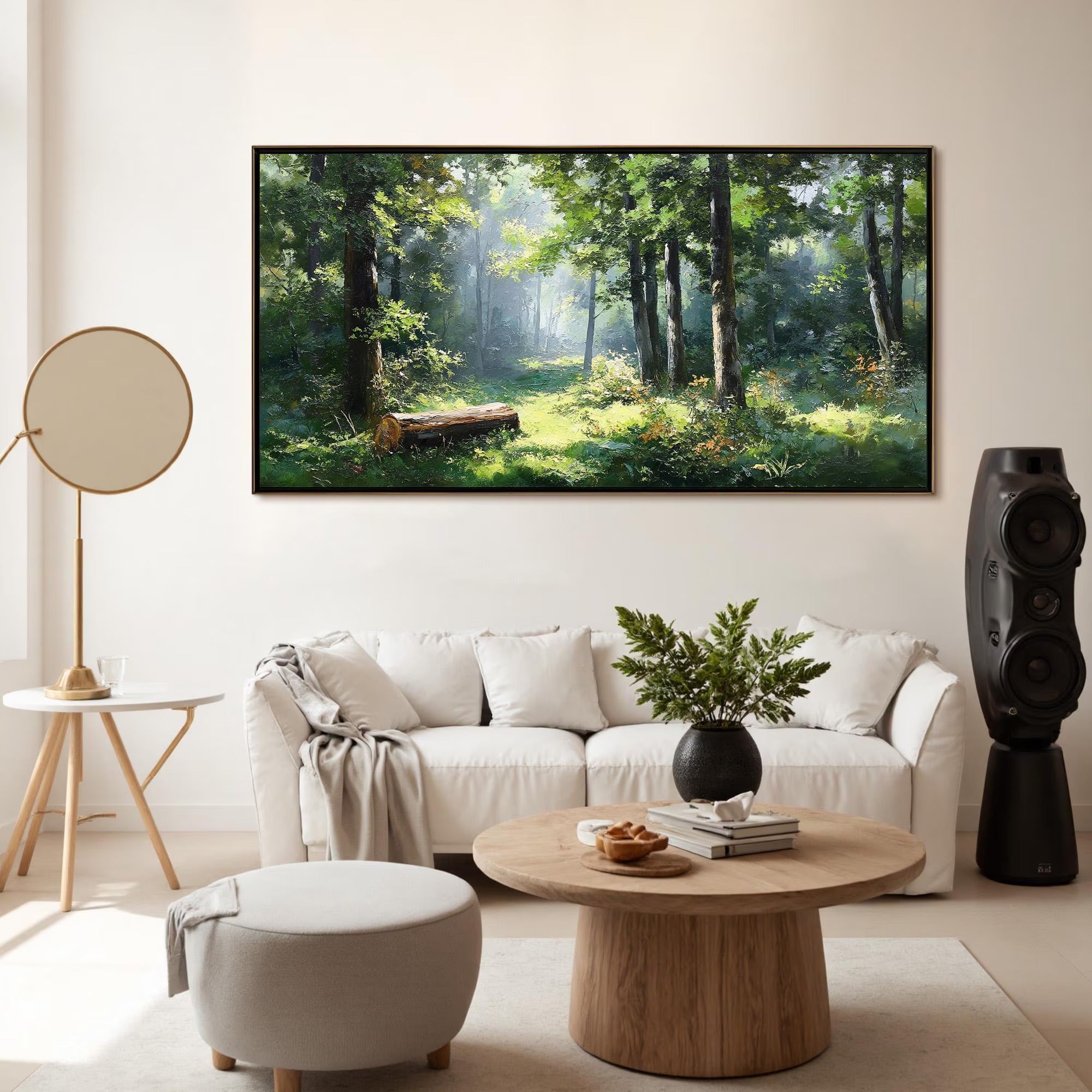 Canopy - Large Textured Painting