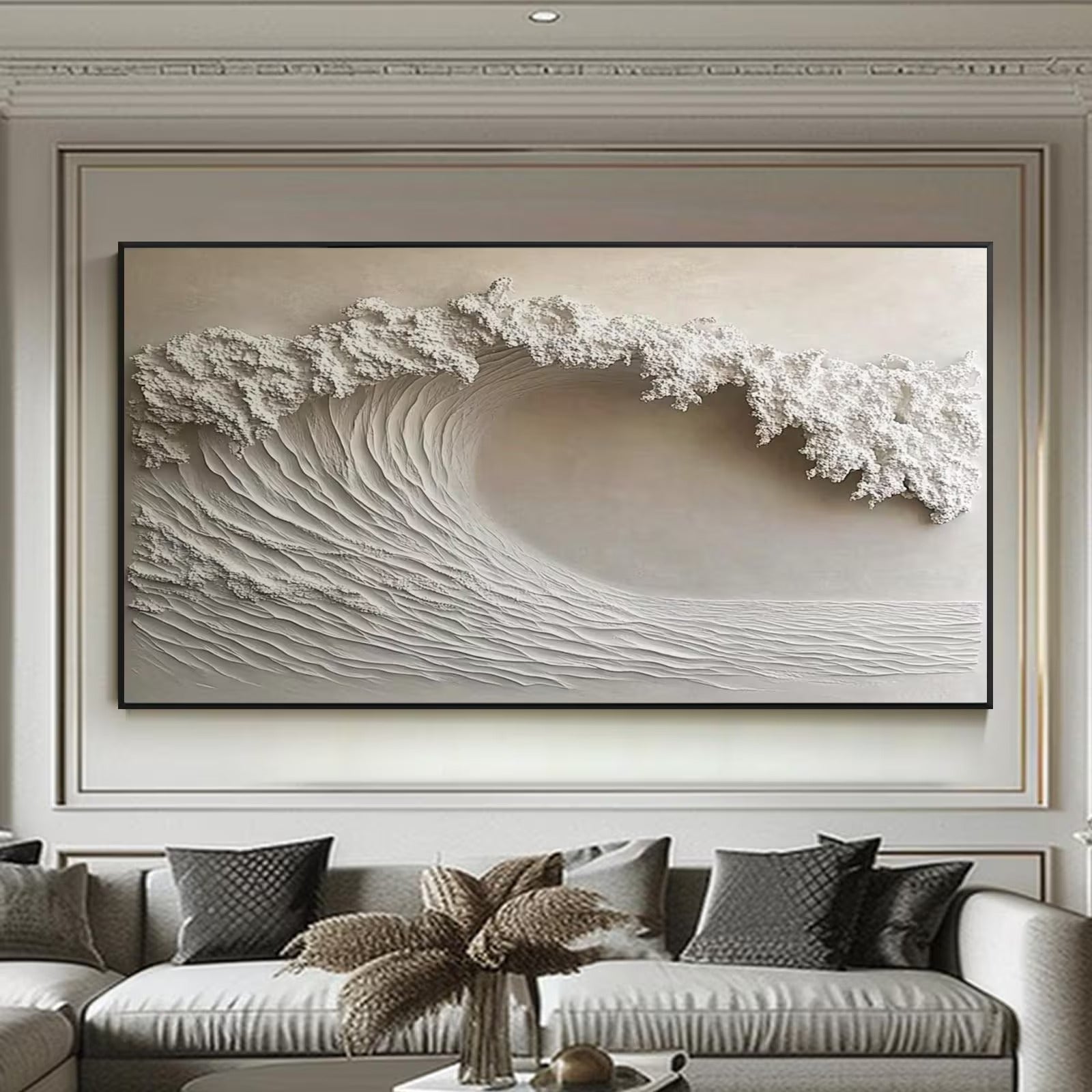 Swell - Large Textured Painting