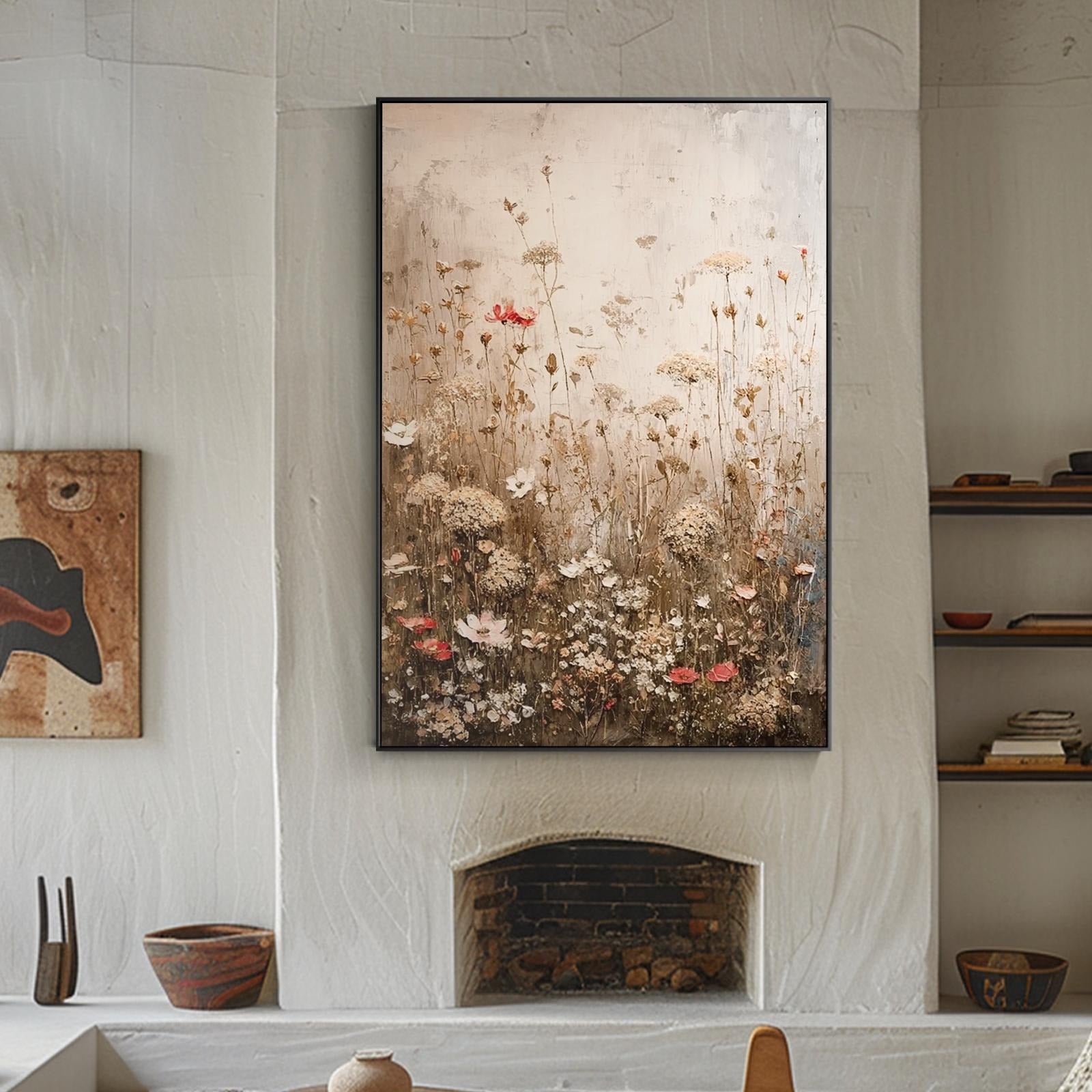 Sweet - Large Textured Painting