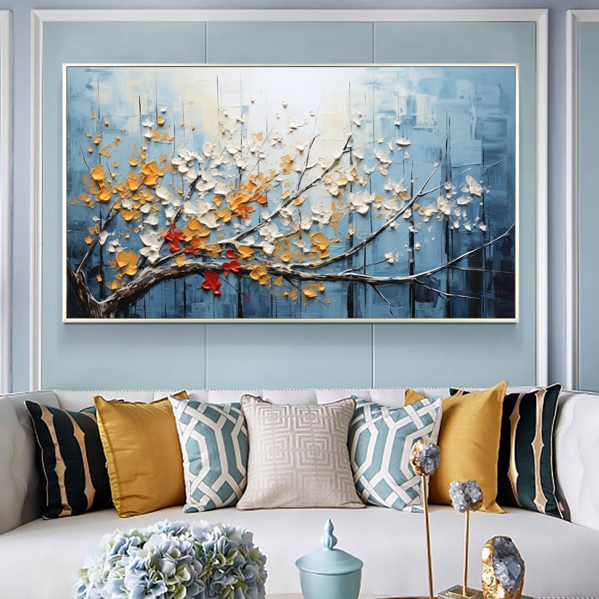 Tip - Large Textured Painting