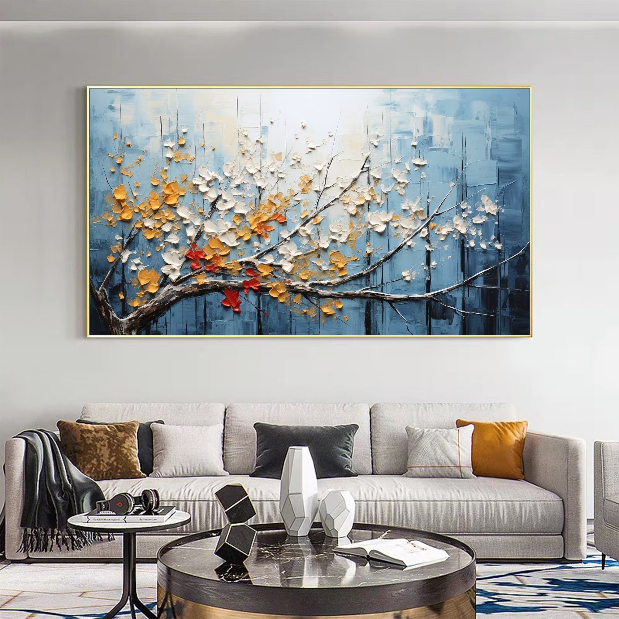 Tip - Large Textured Painting