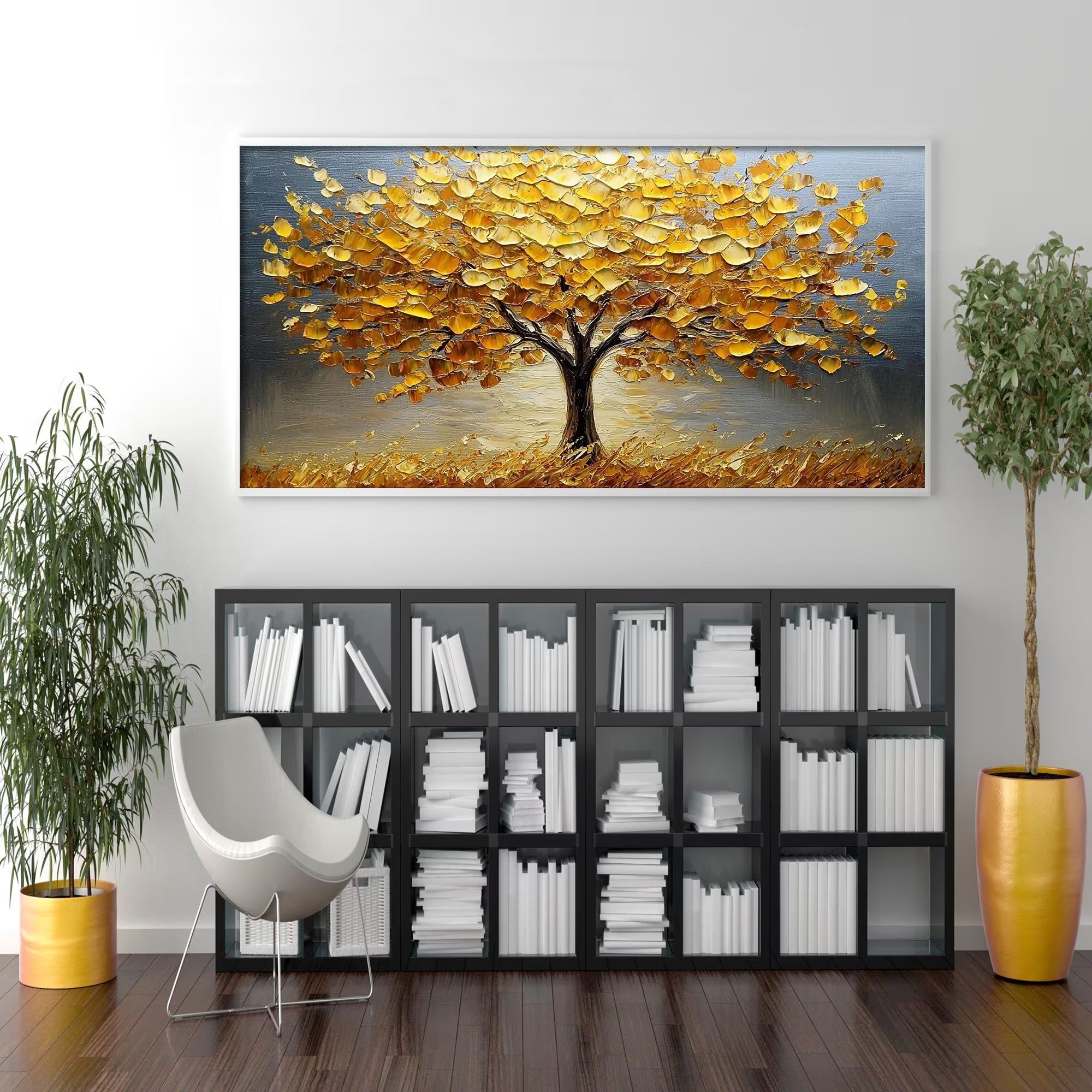 Radiant - Large Abstract Textured Painting