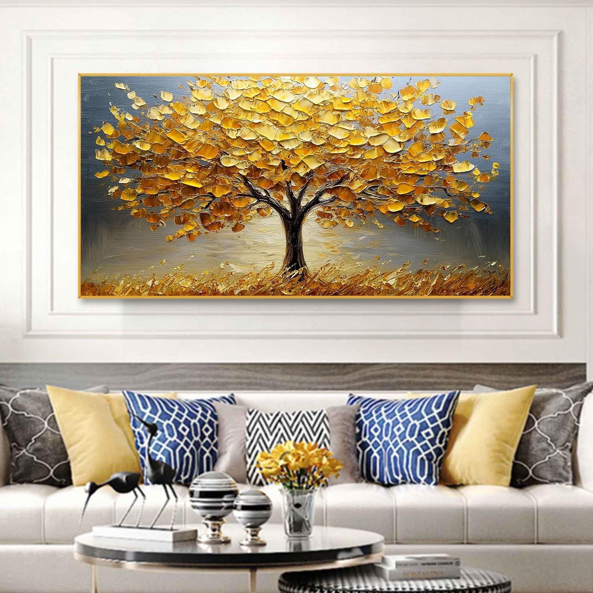 Radiant - Large Abstract Textured Painting