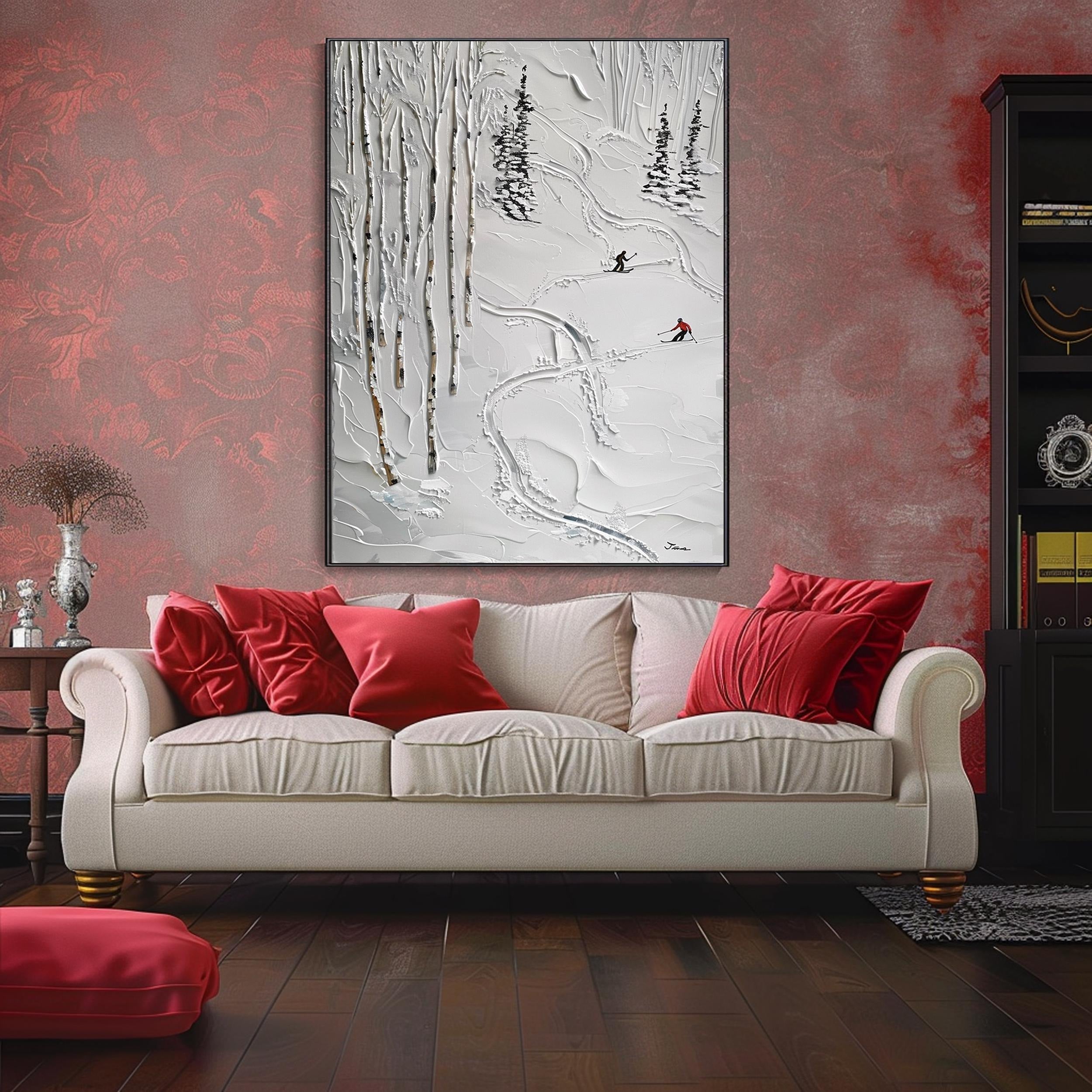 True Bliss - Large Abstract Textured Painting
