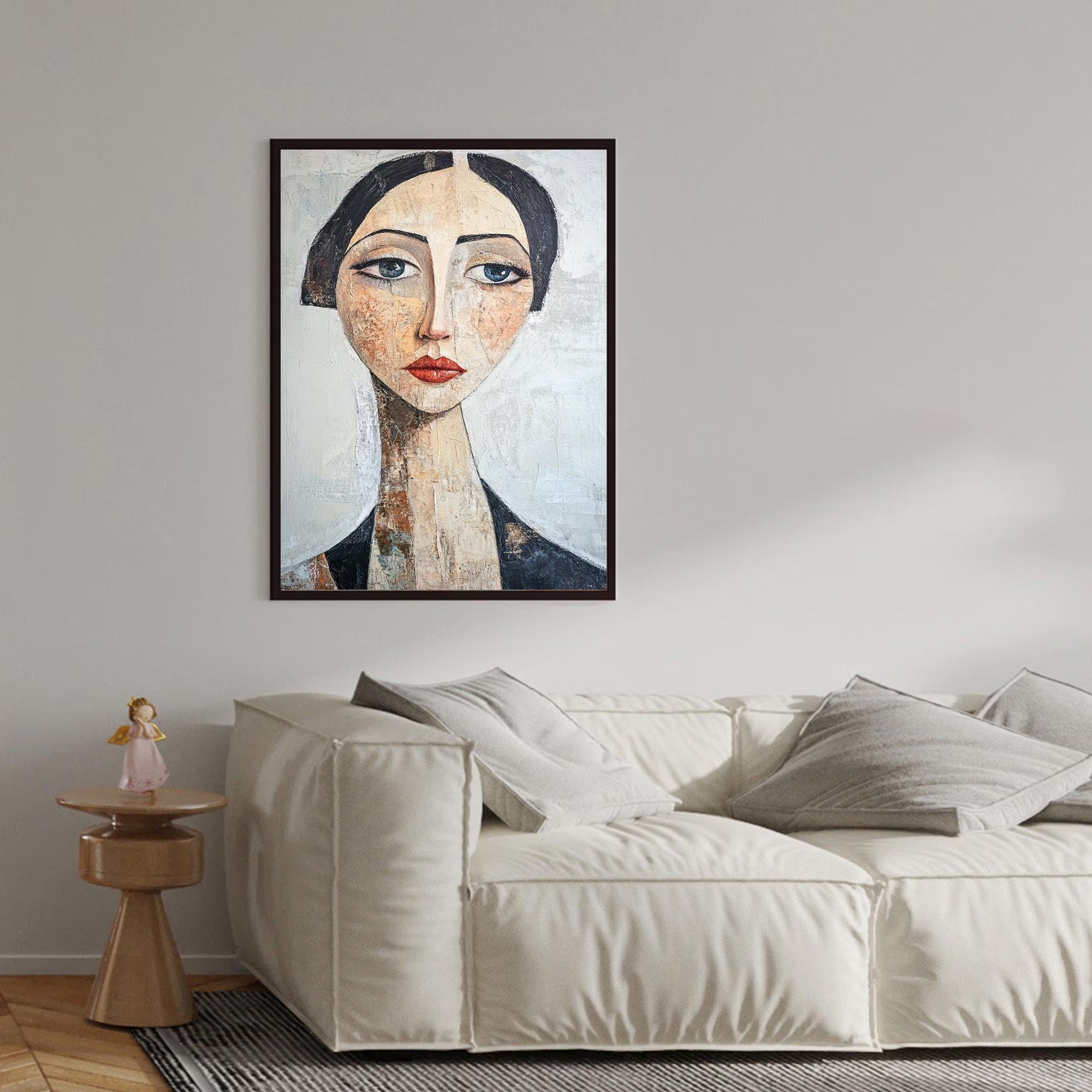 Kind - Large Textured Painting