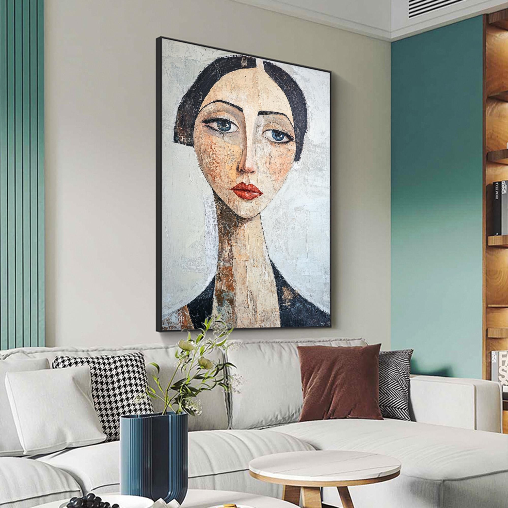 Kind - Large Textured Painting