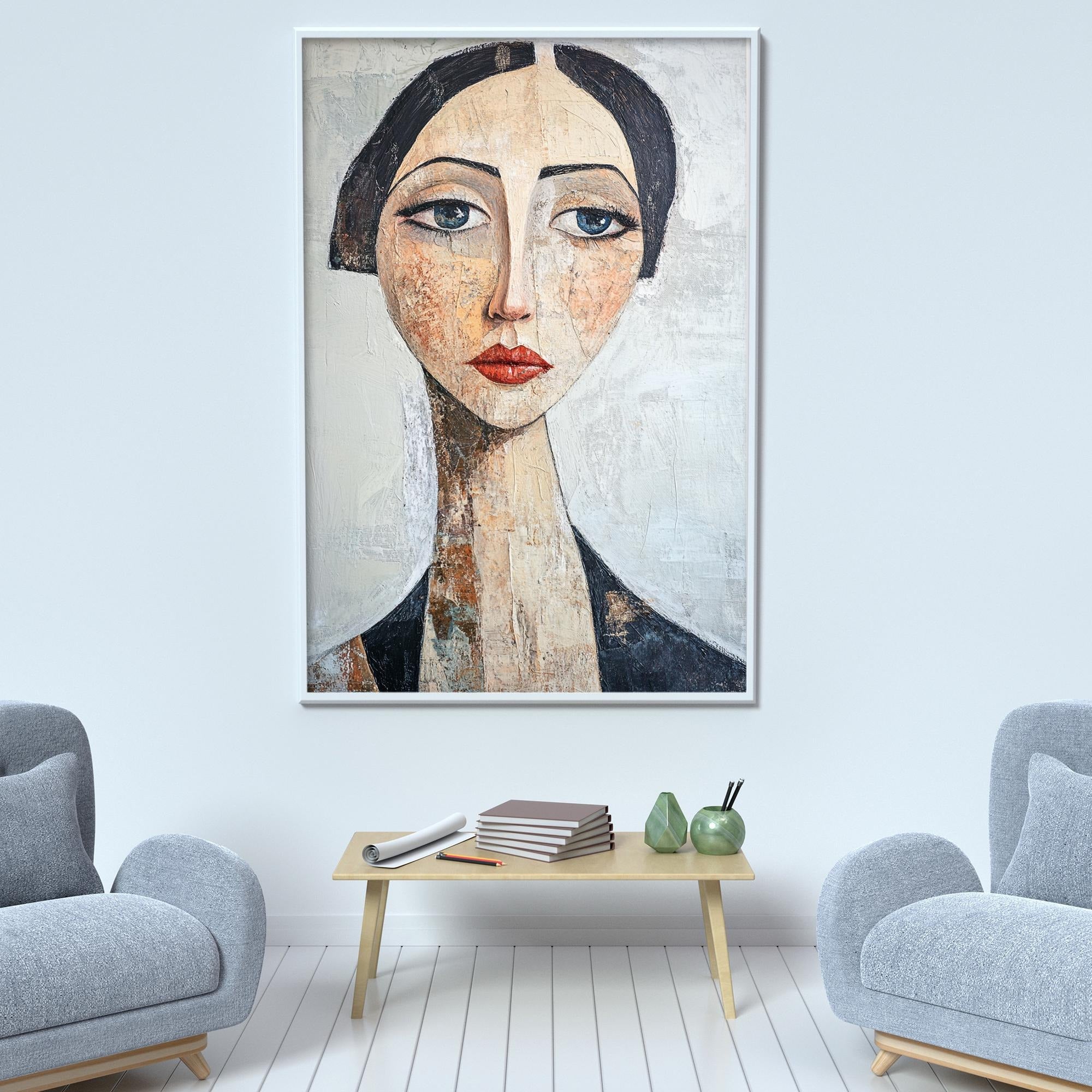 Kind - Large Textured Painting
