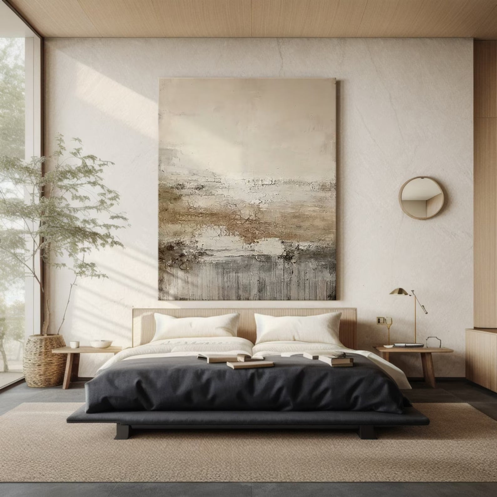 New Bloom - Large Abstract Textured Painting