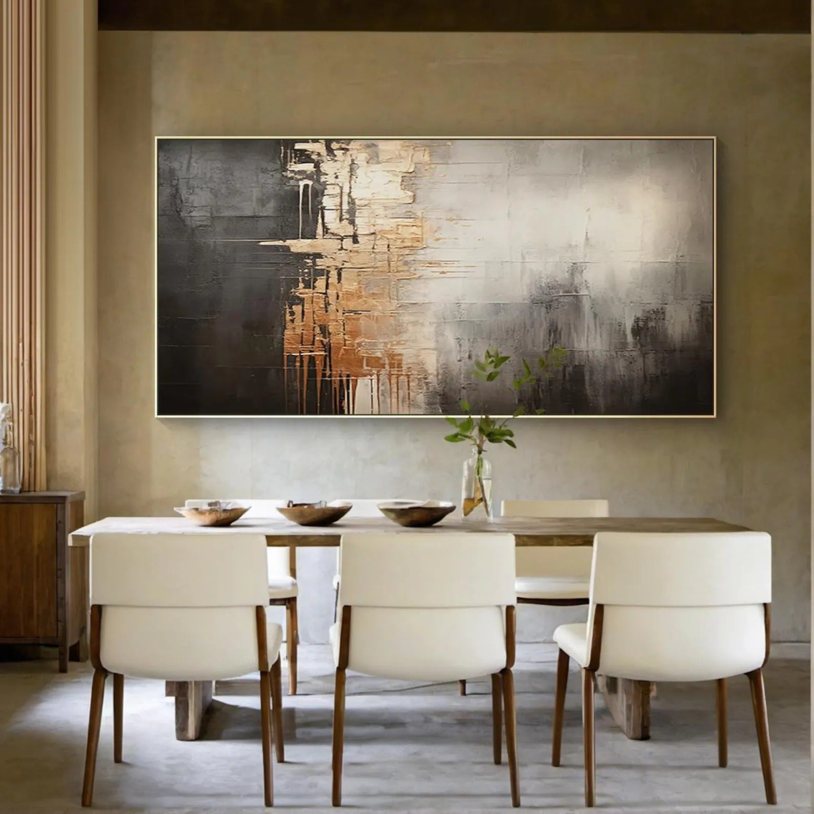 Boundless Calm - Large Abstract Textured Painting